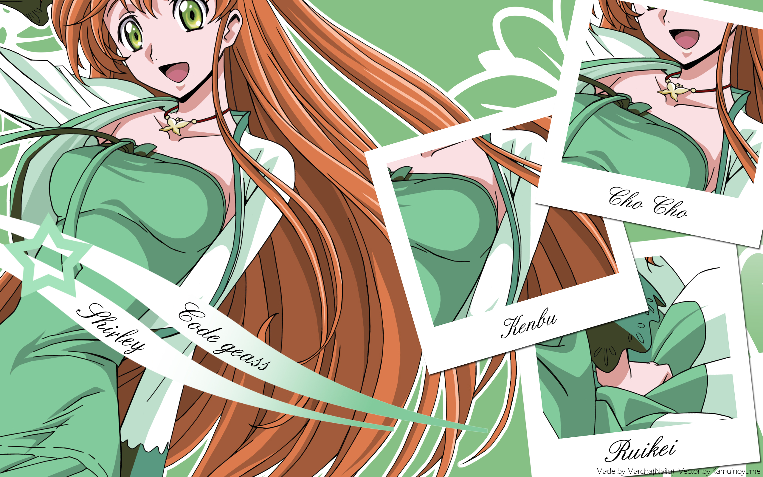 Shirley Fenette from Code Geass HD Wallpaper