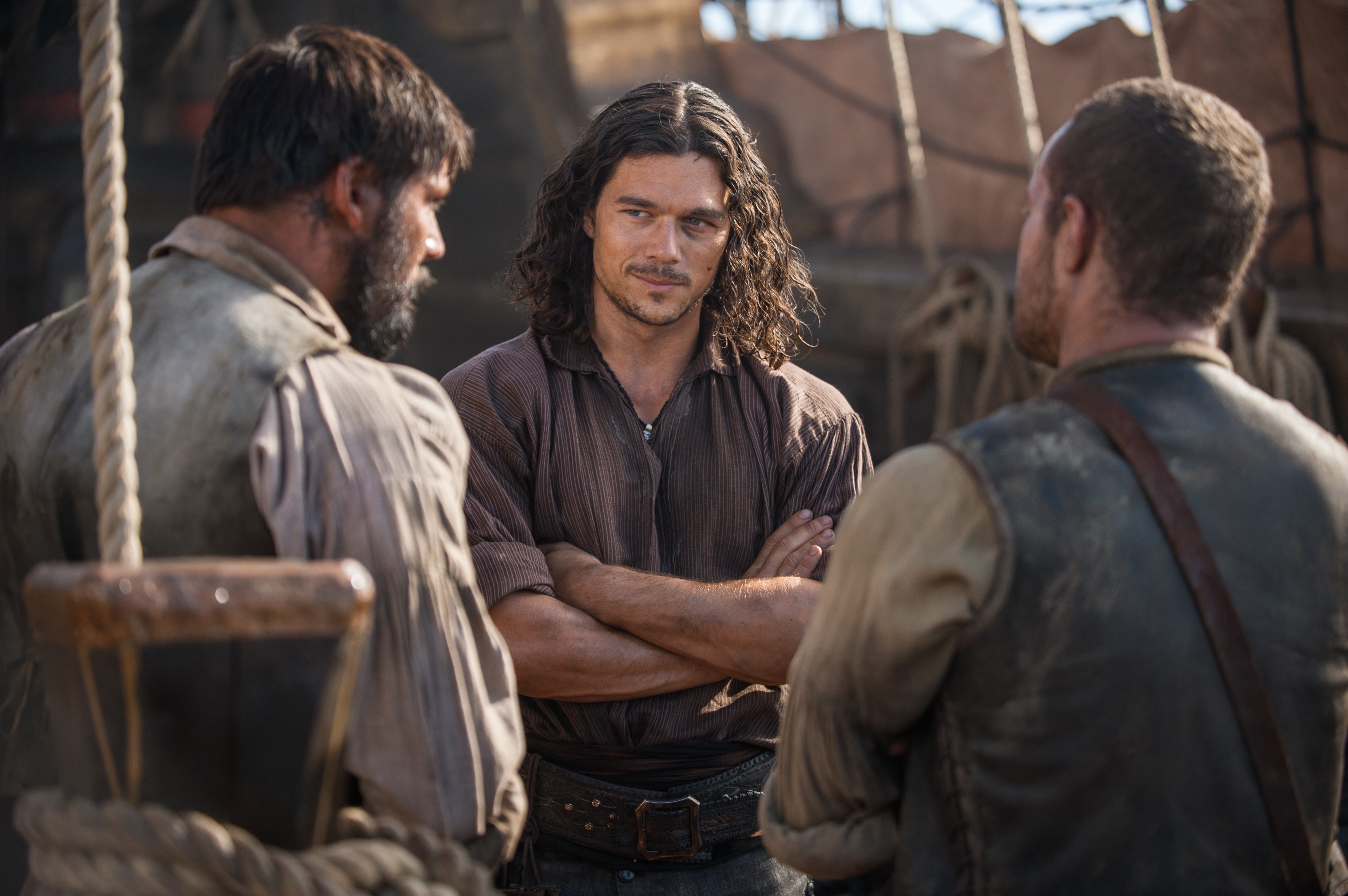 John Silver from Black Sails HD Wallpaper