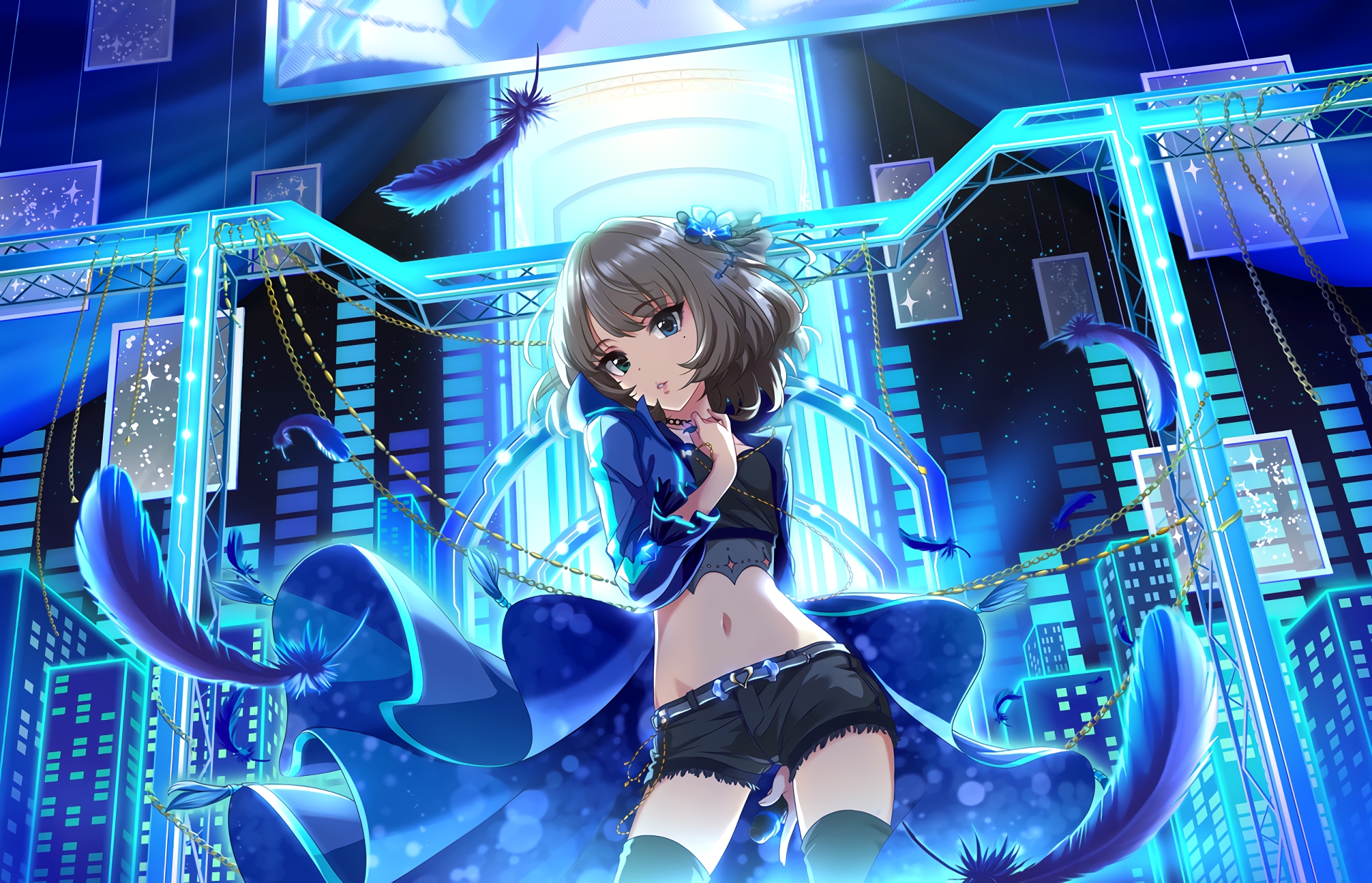 Kaede Takagaki from The Idolmaster Cinderella Girls HD Wallpaper