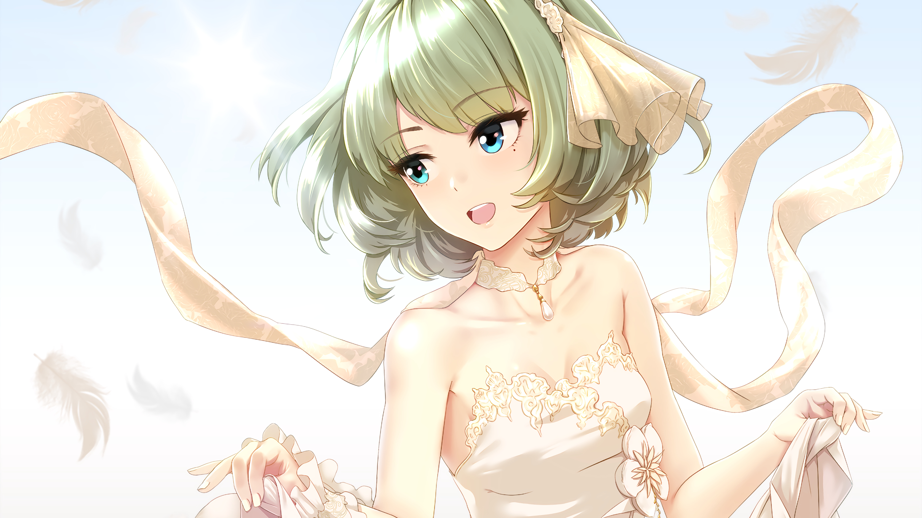 Kaede Takagaki from The Idolmaster Cinderella Girls HD Wallpaper