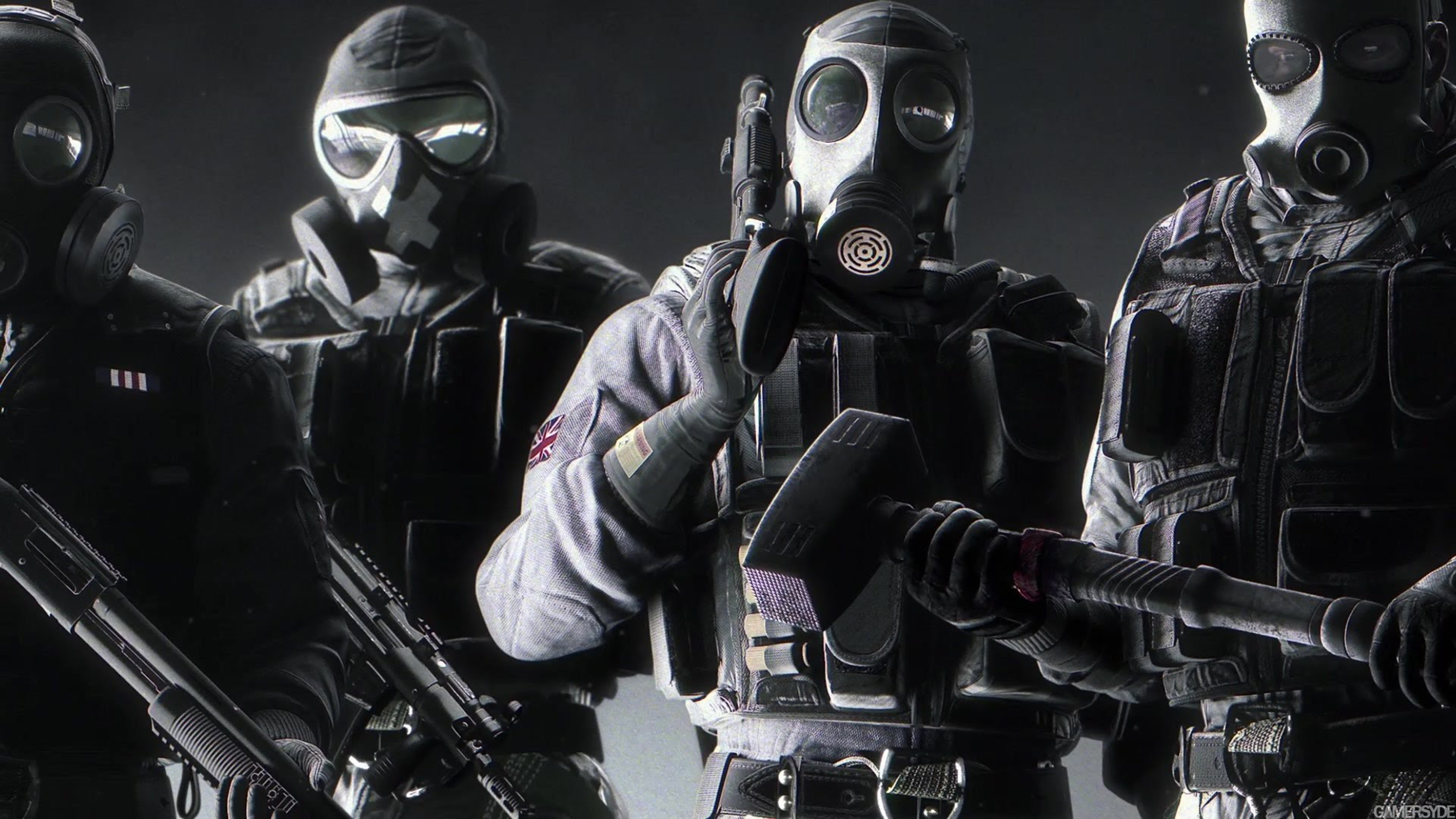 Mute from Tom Clancy's Rainbow Six Siege HD Wallpaper