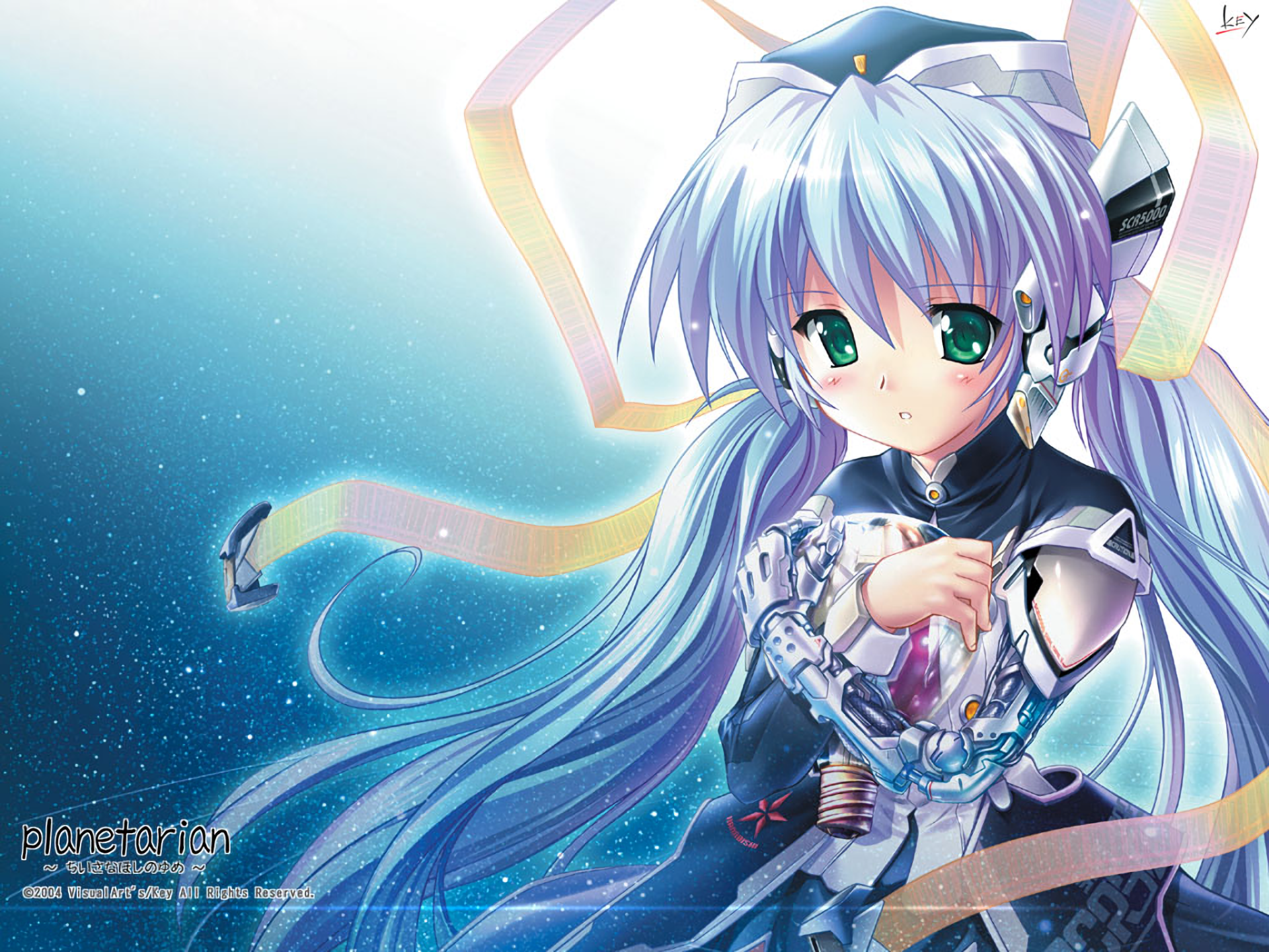 Yumemi Hoshino from Planetarian HD Wallpaper