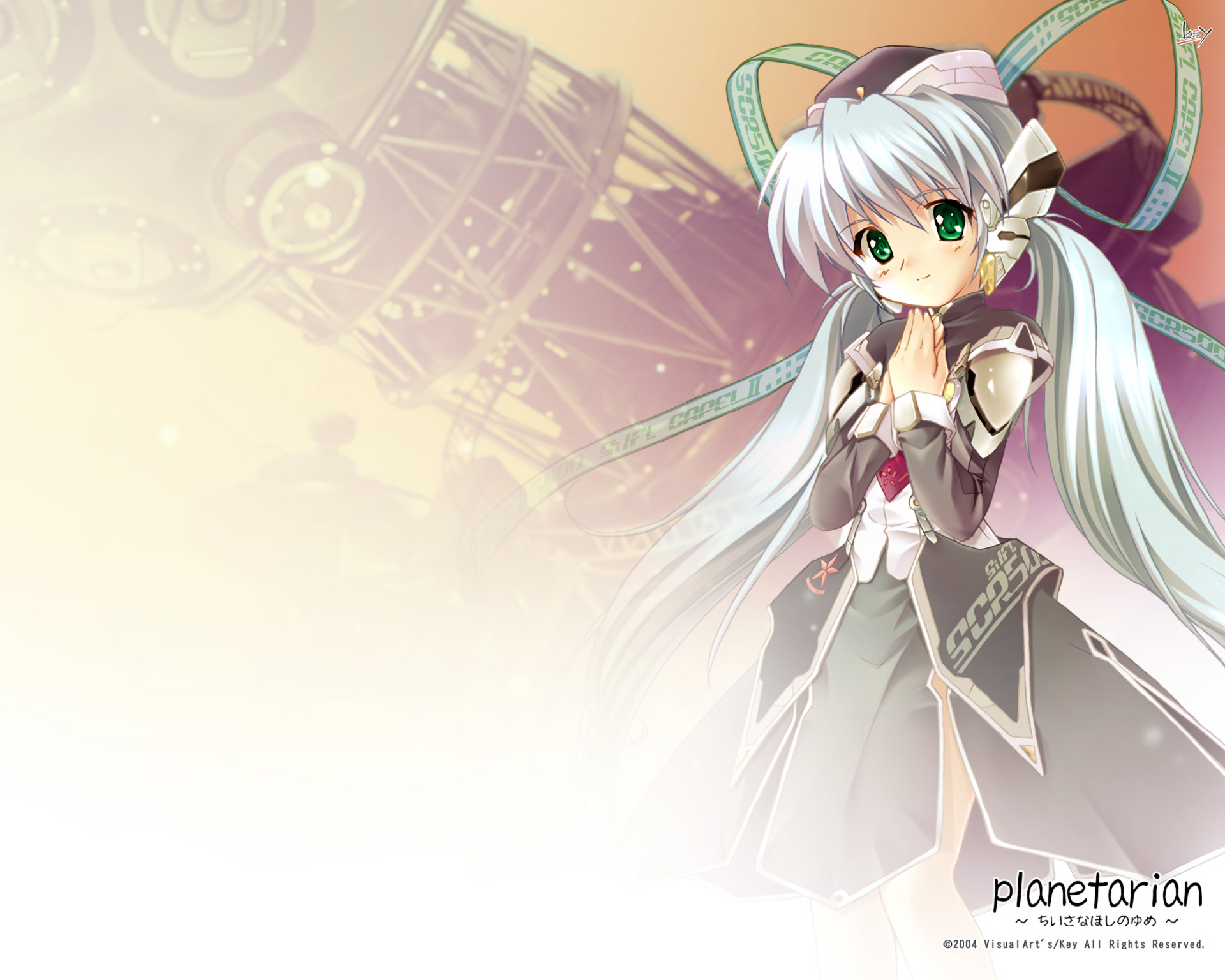 Yumemi Hoshino from Planetarian HD Wallpaper