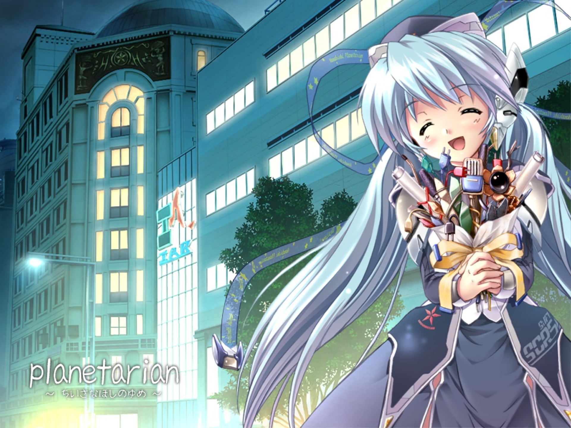 Yumemi Hoshino from Planetarian HD Wallpaper