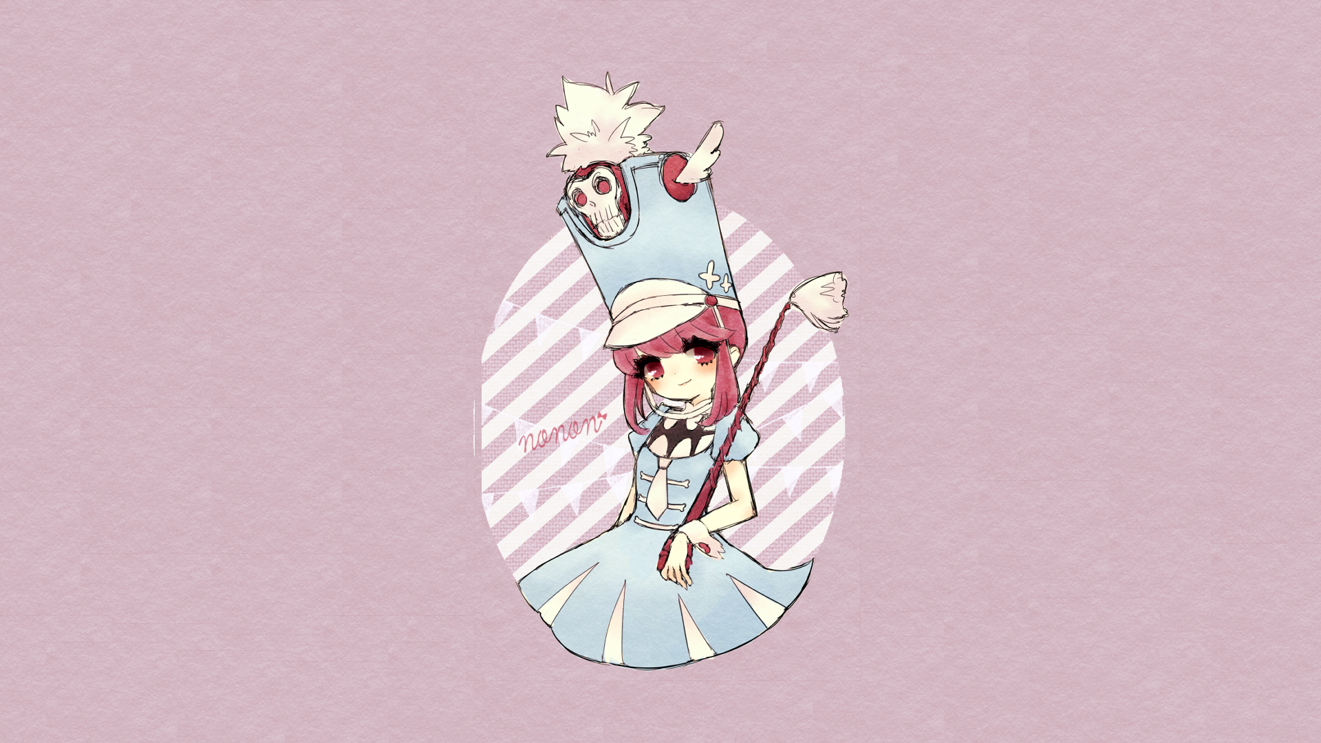 Nonon Jakuzure from Kill la Kill HD Wallpaper