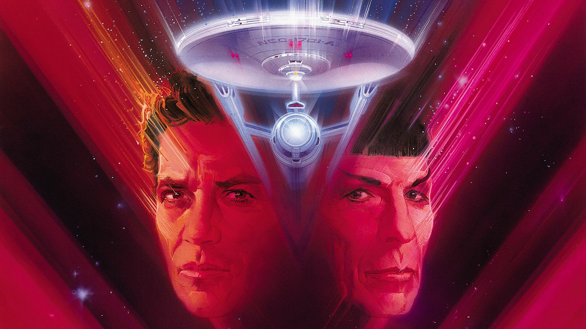Spock and Kirk from Star Trek HD Wallpaper