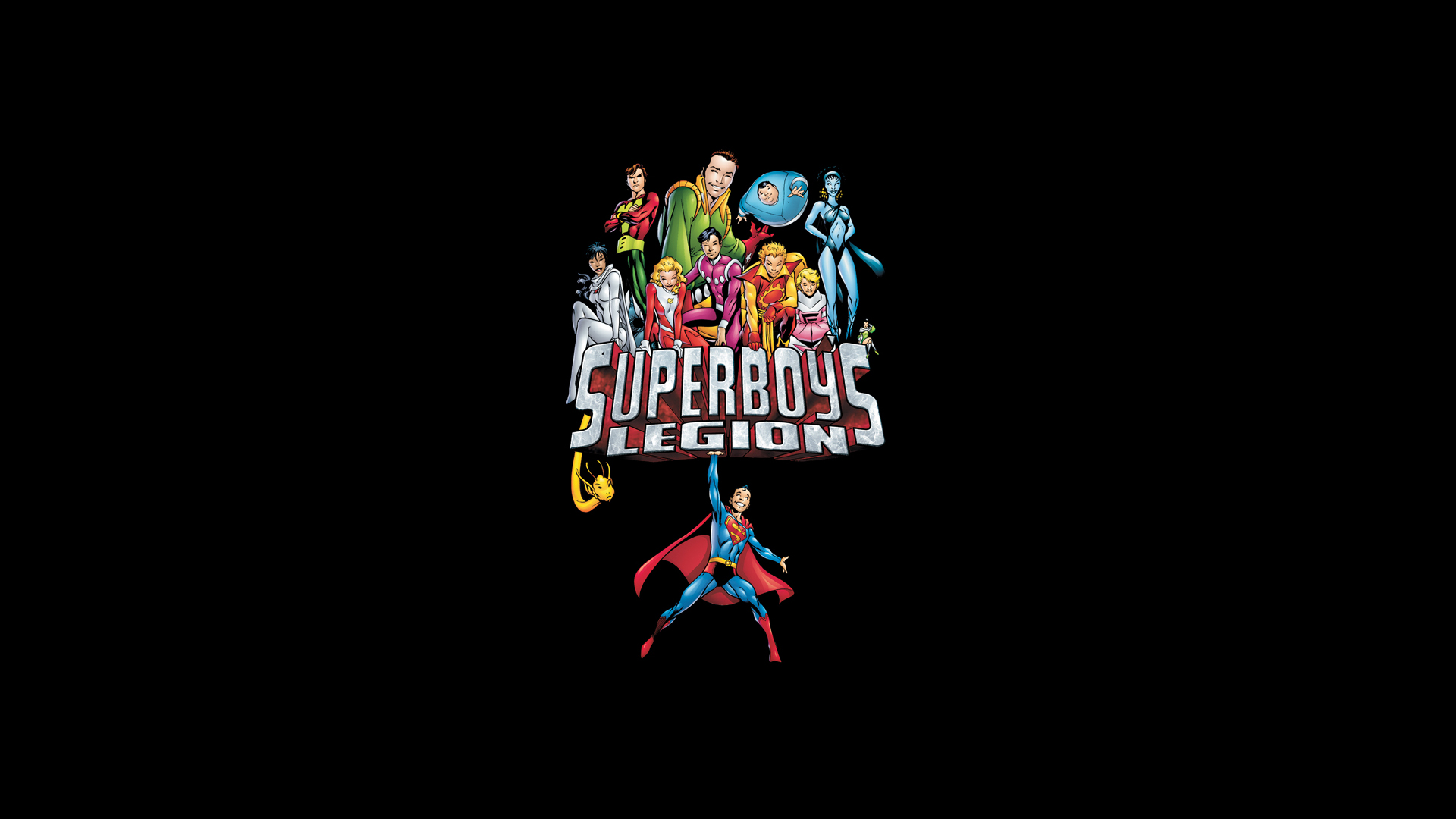 Superboy and the Legion of Super-Heroes HD Wallpaper