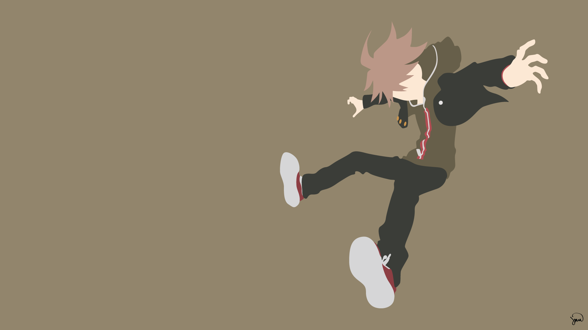 Makoto Naegi from Danganronpa HD Wallpaper