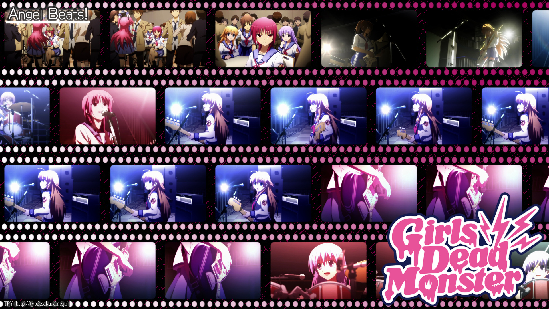 Angel Beats! Girls Dead Monster HD Wallpaper