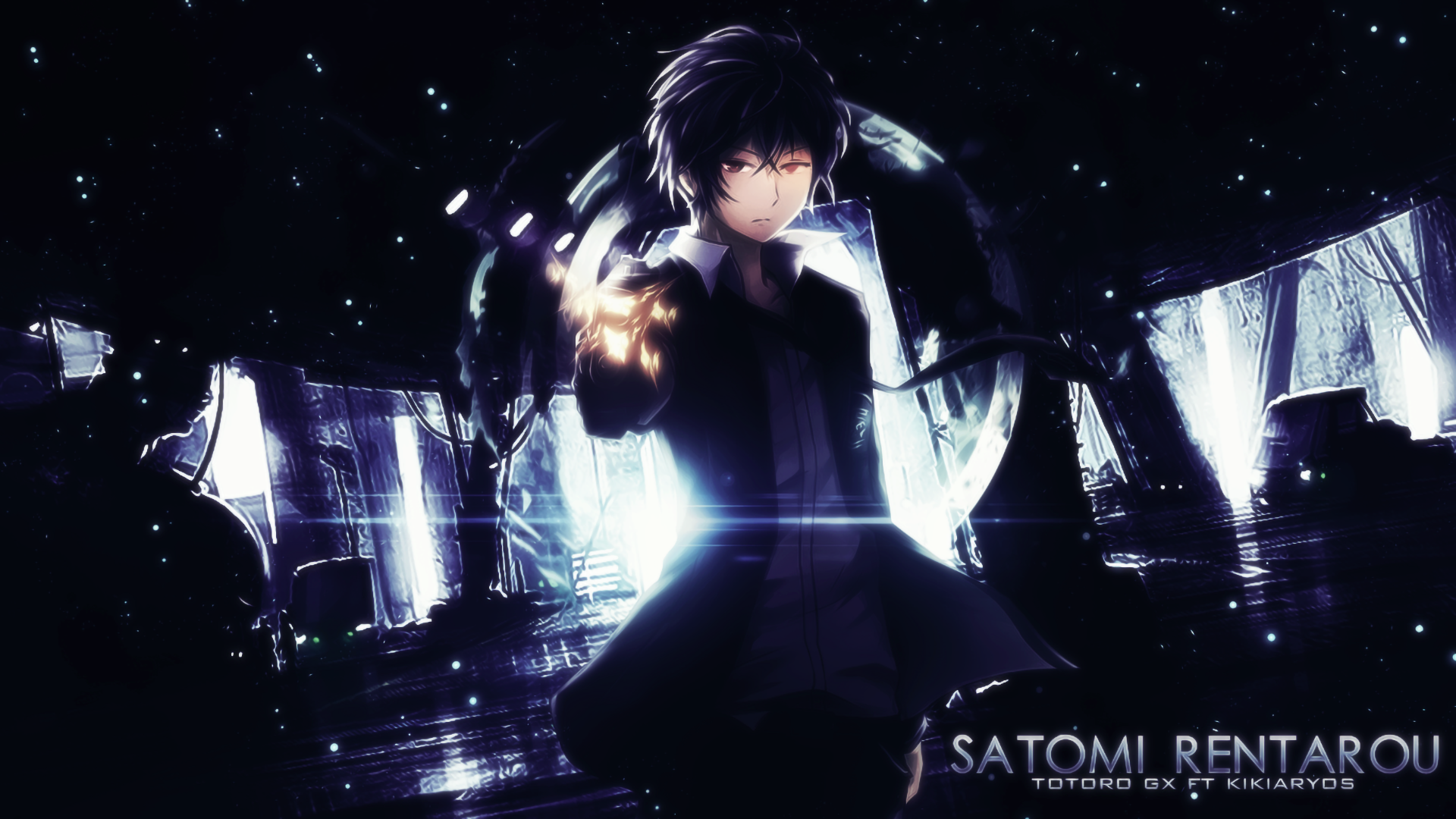 Rentaro Satomi from Black Bullet HD Wallpaper