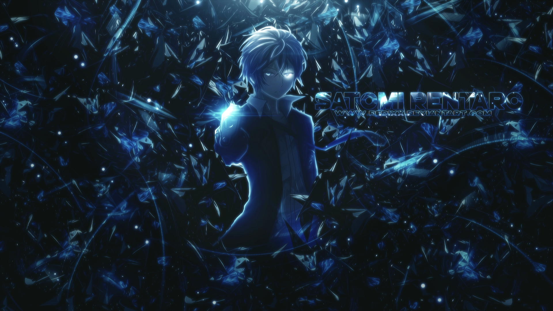 Rentaro Satomi from Black Bullet HD Wallpaper