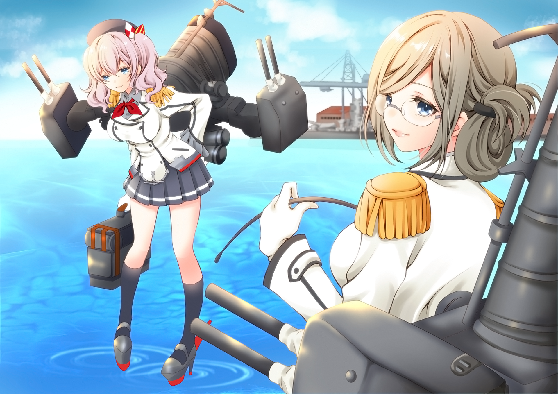 Kashima from Kantai Collection HD Wallpaper