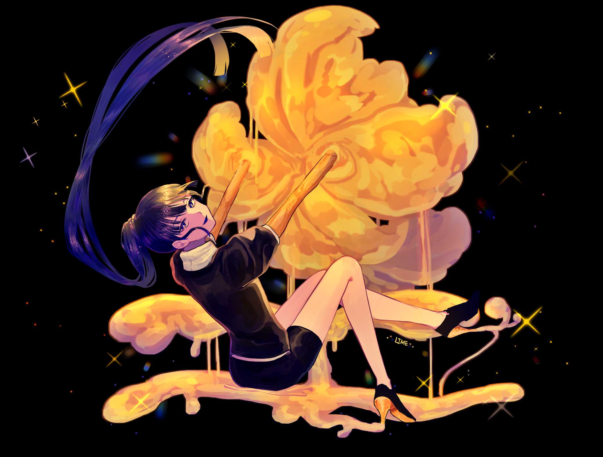Lapis Lazuli from Houseki no Kuni HD Wallpaper