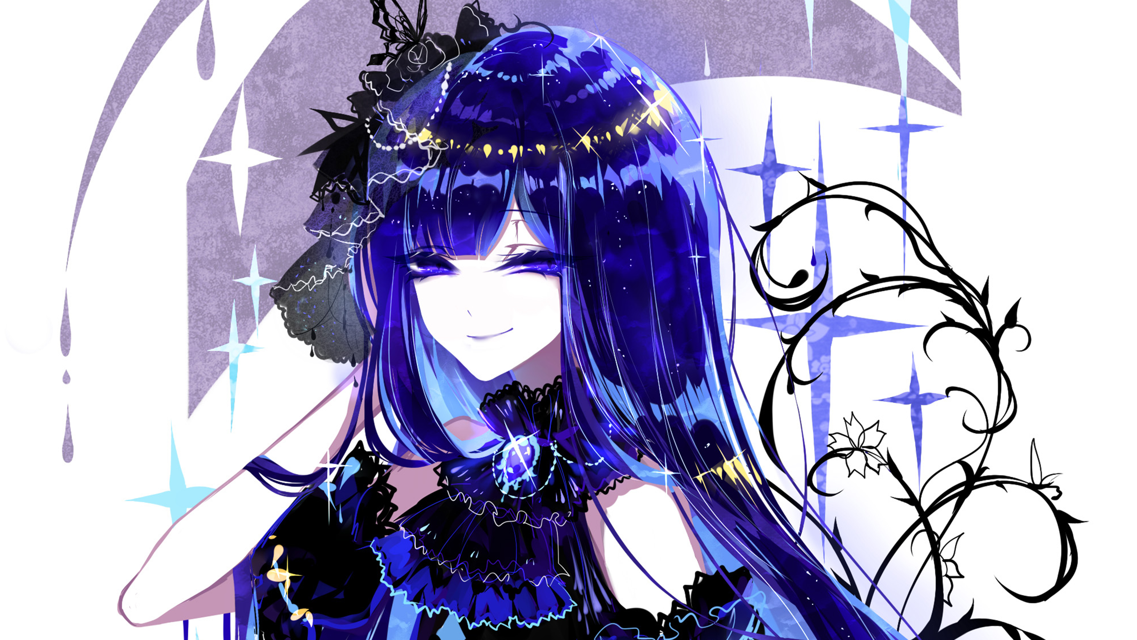 Lapis Lazuli from Houseki no Kuni HD Wallpaper
