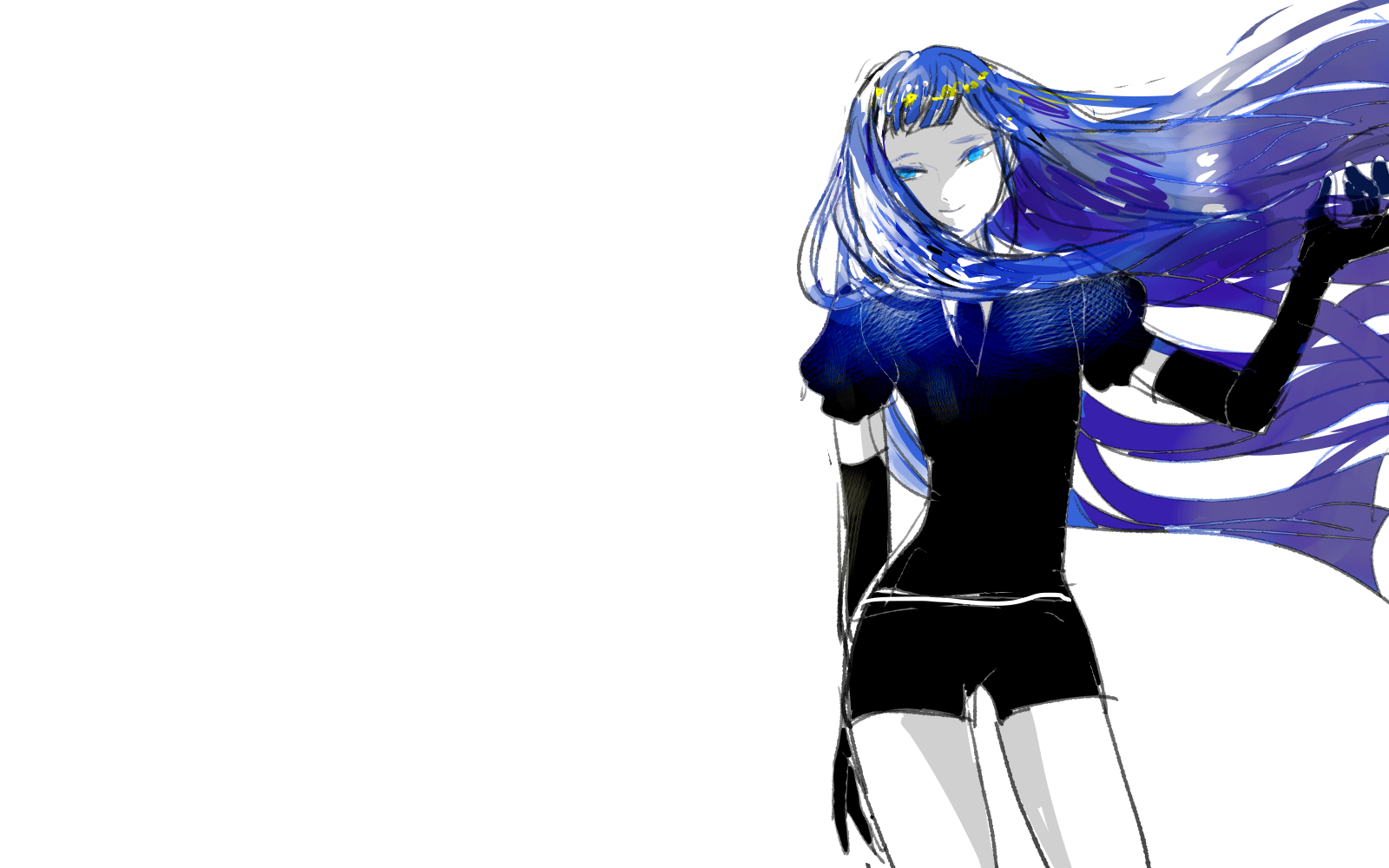 Lapis Lazuli from Houseki no Kuni HD Wallpaper