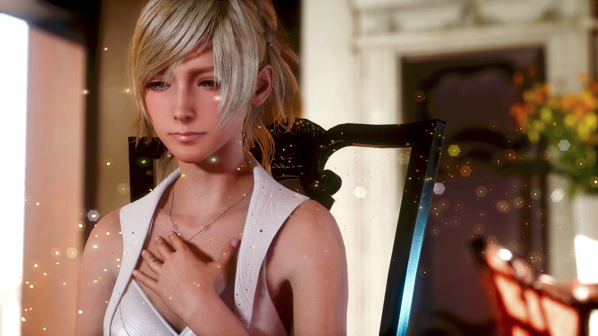 Lunafreya Nox Fleuret from Final Fantasy XV HD Wallpaper
