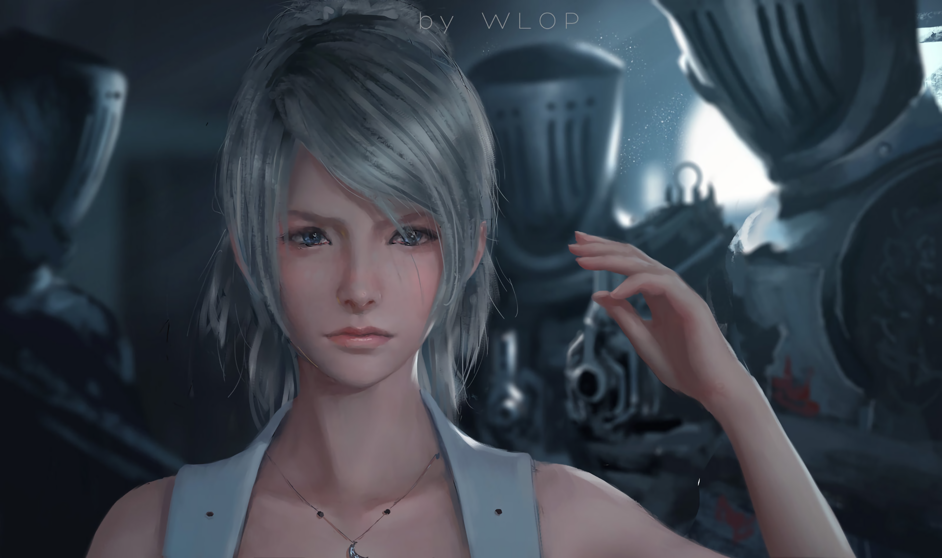 Lunafreya Nox Fleuret from Final Fantasy HD Wallpaper