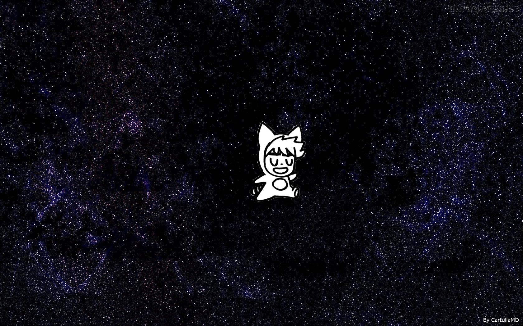 Scott Pilgrim character in space HD Wallpaper