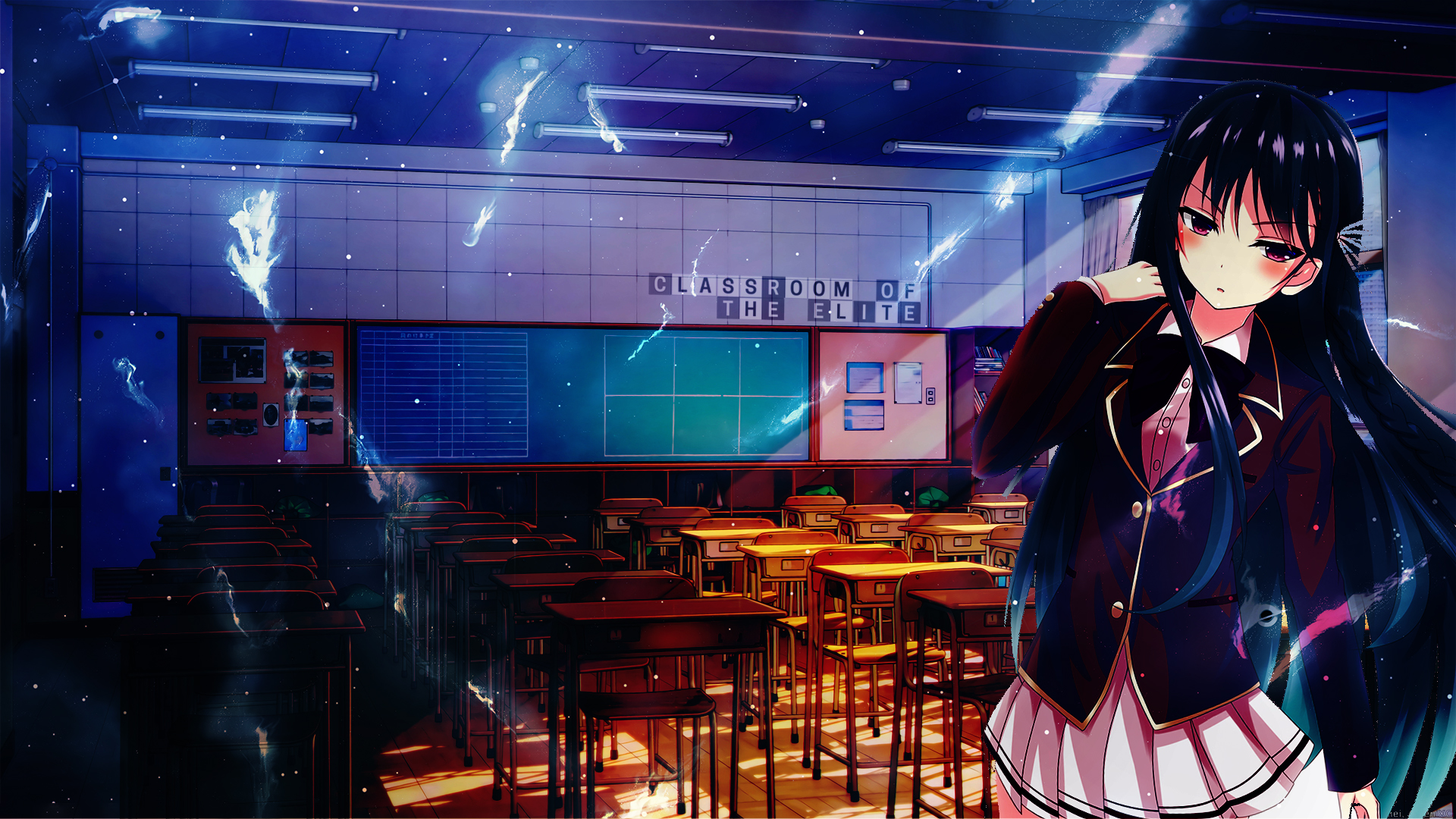 Suzune Horikita from Classroom of the Elite HD Wallpaper