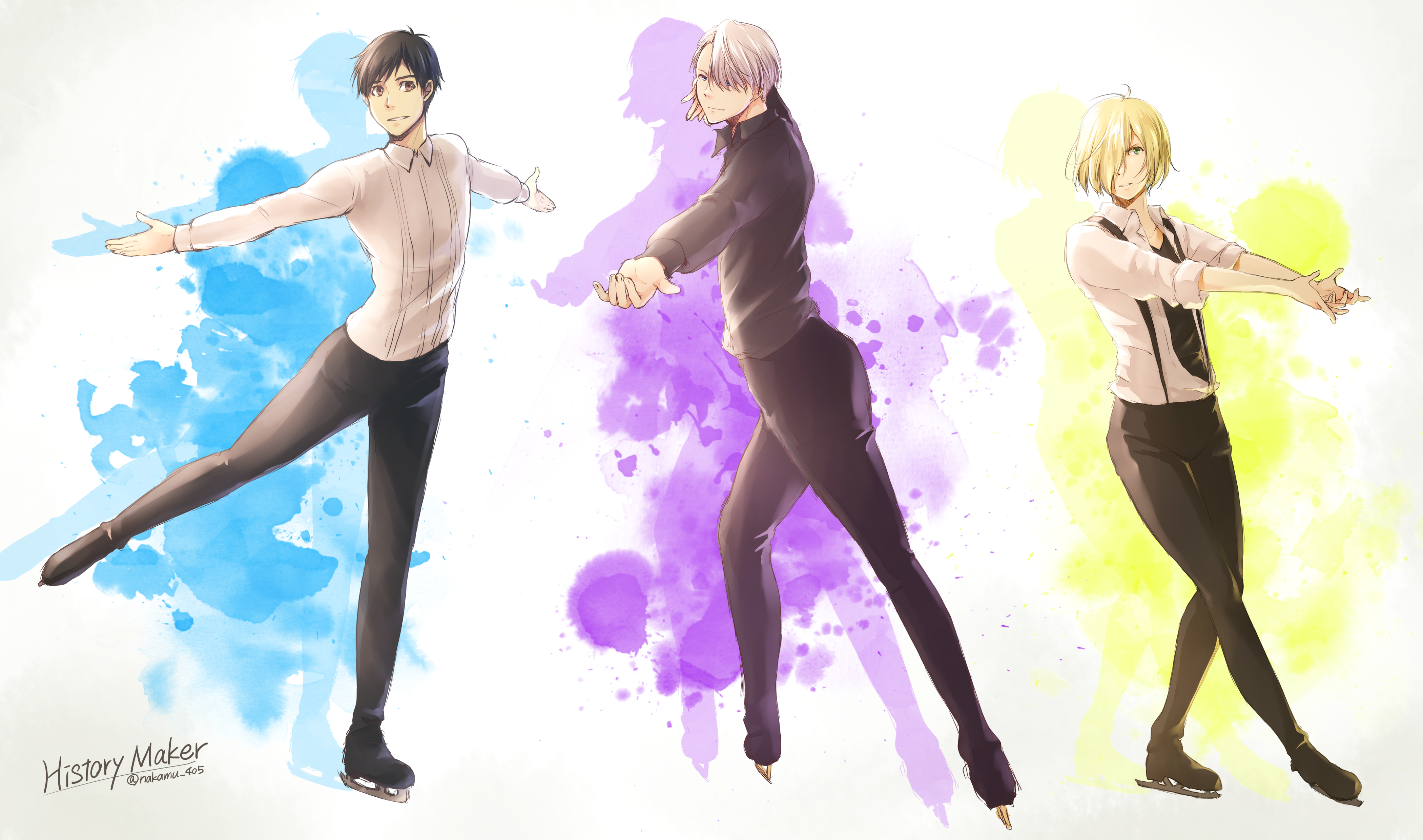 Yuri!!! on Ice: Viktor Nikiforov and others HD Wallpaper