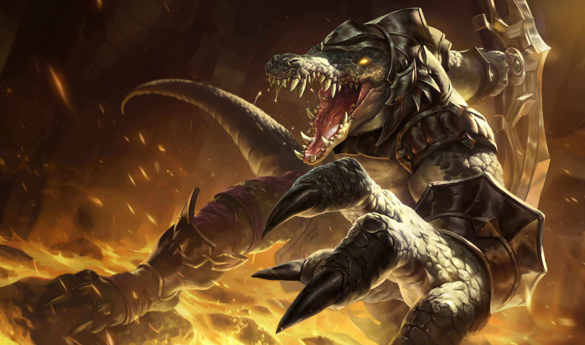 Renekton from League of Legends HD Wallpaper