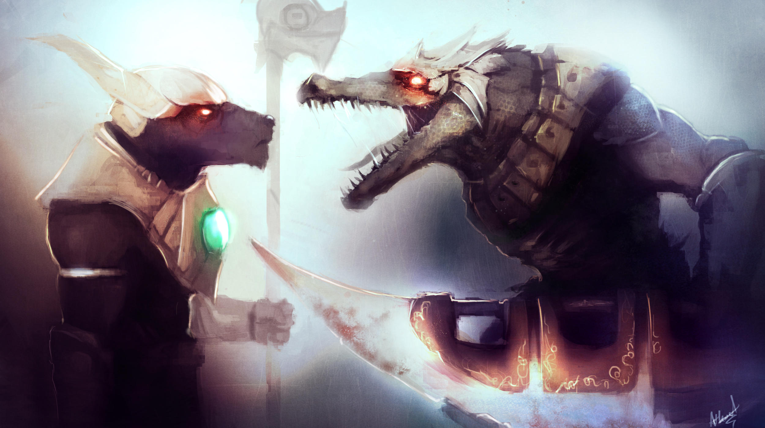 Renekton from League of Legends HD Wallpaper