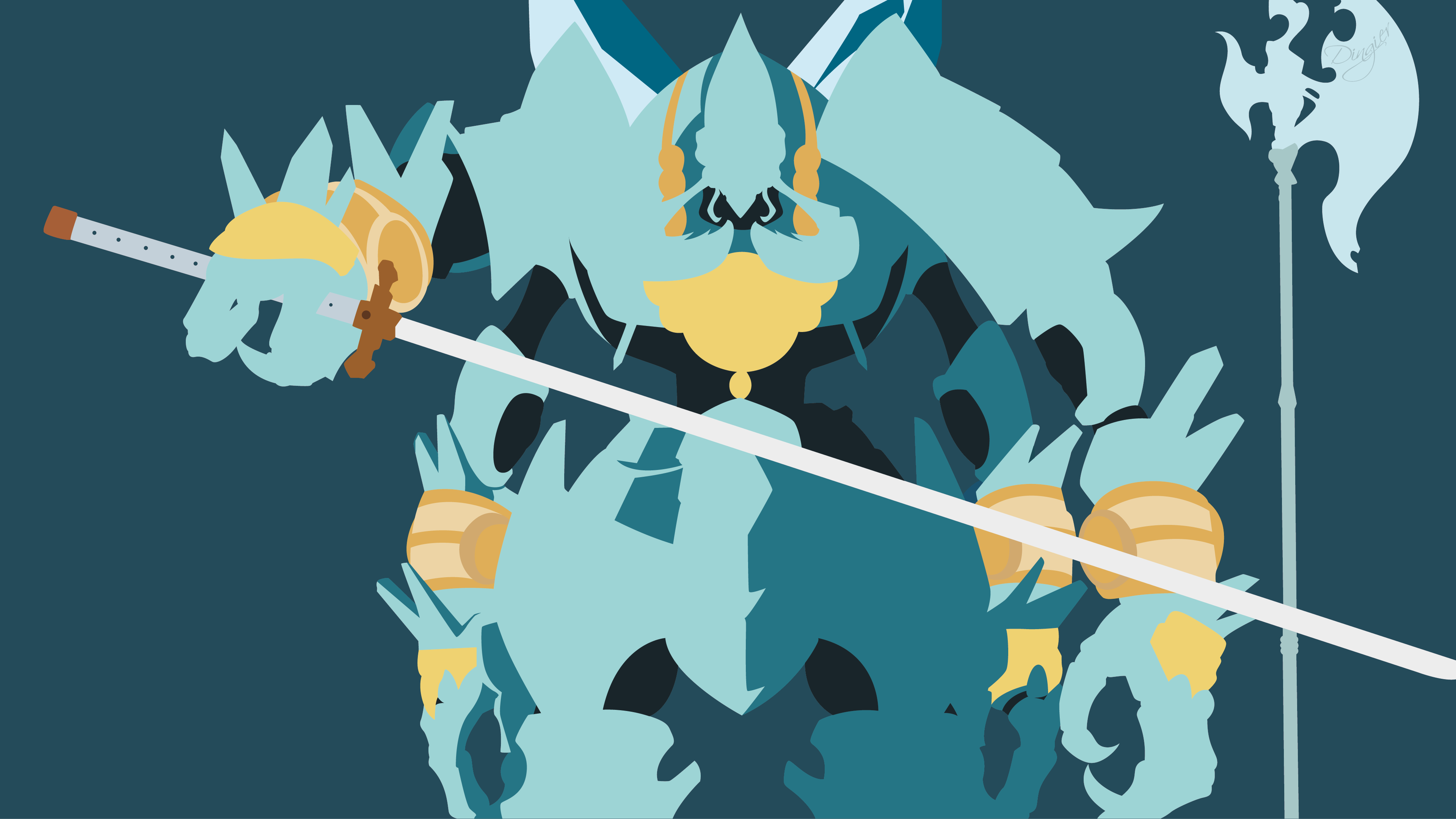 Cocytus from Overlord HD Wallpaper