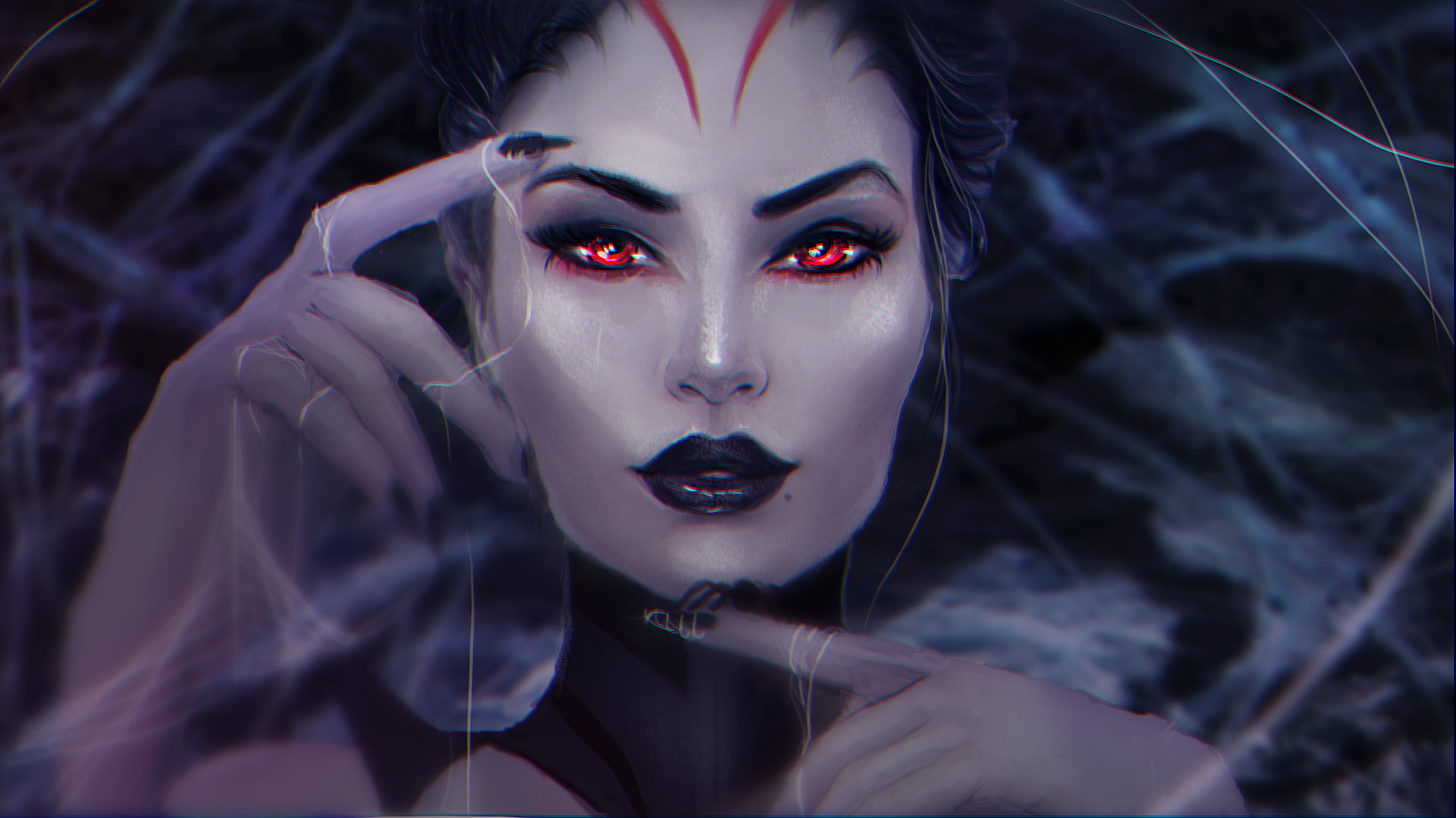 Elise from League of Legends HD Wallpaper