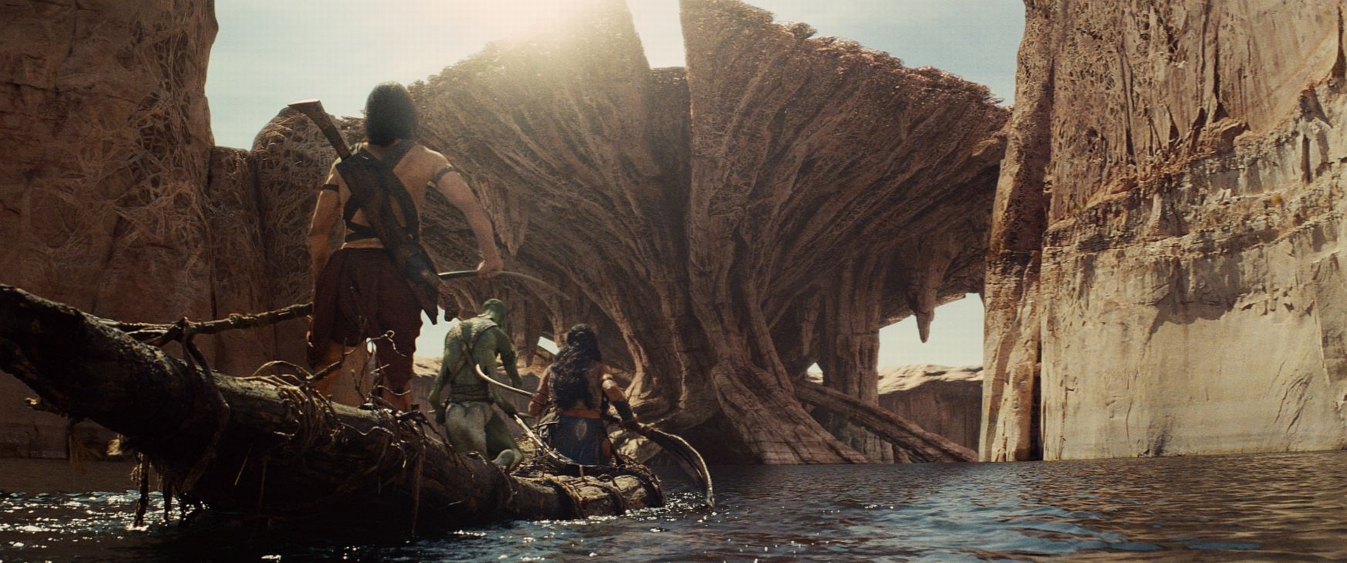 John Carter in a boat HD Wallpaper