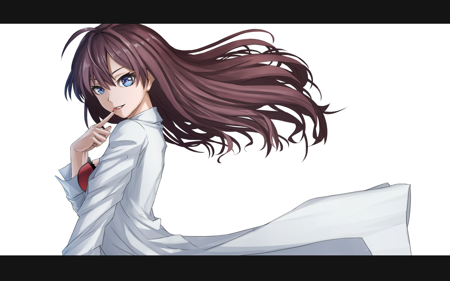 Shiki Ichinose in a Lab Coat HD Wallpaper