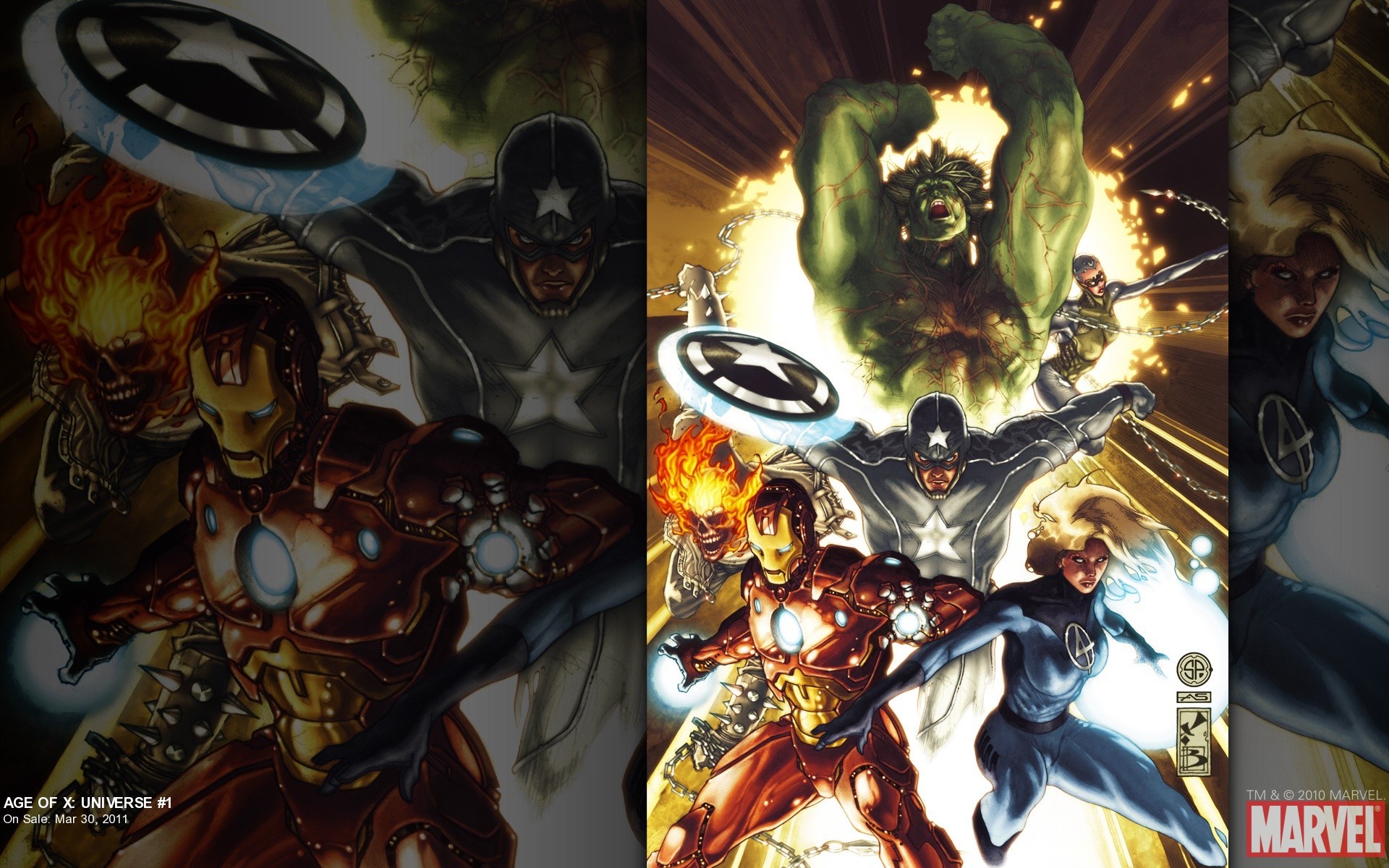 Marvel Age of X: Universe #1 Comic Cover HD Wallpaper