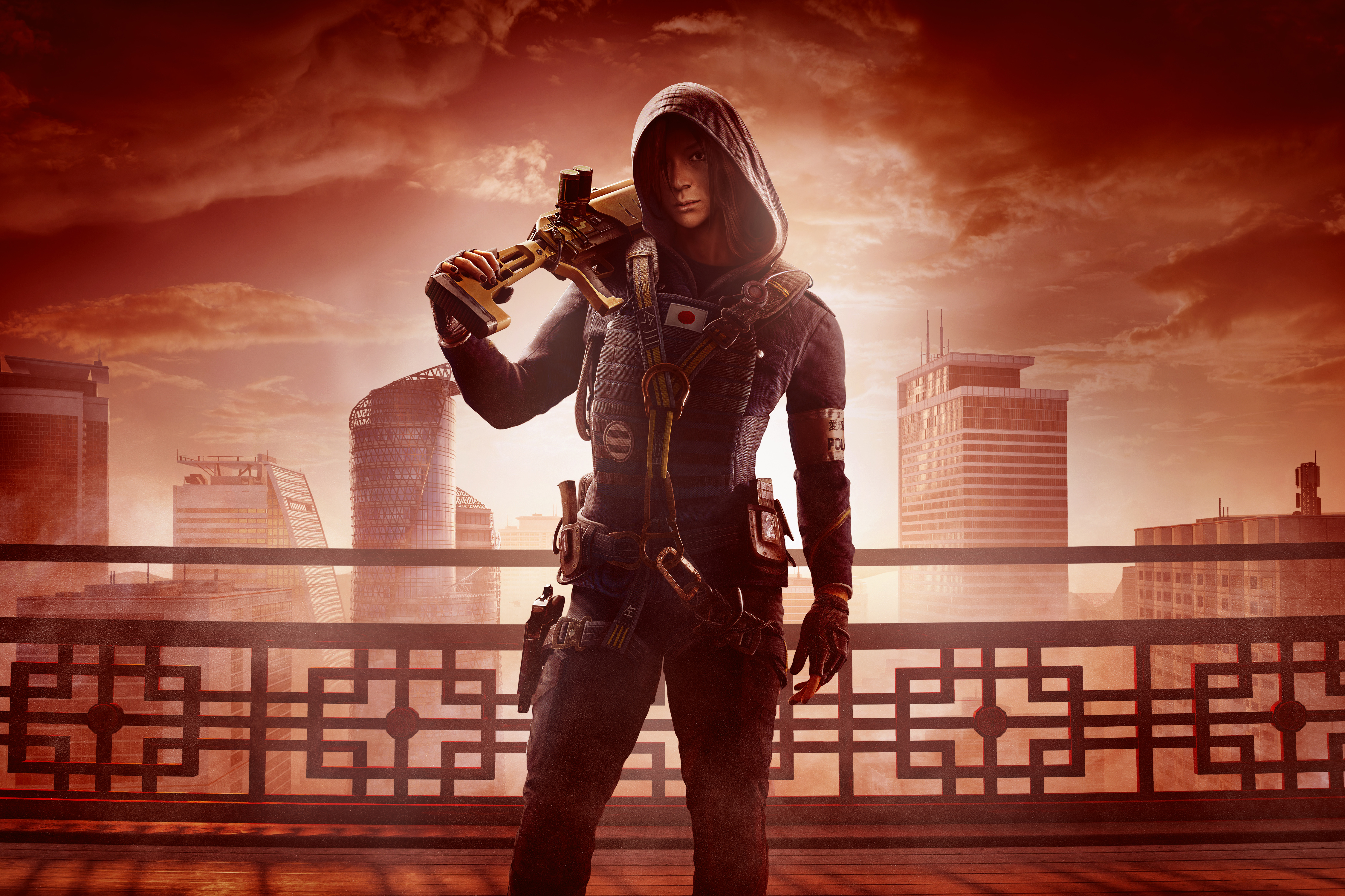 Hibana from Tom Clancy's Rainbow Six Siege HD Wallpaper