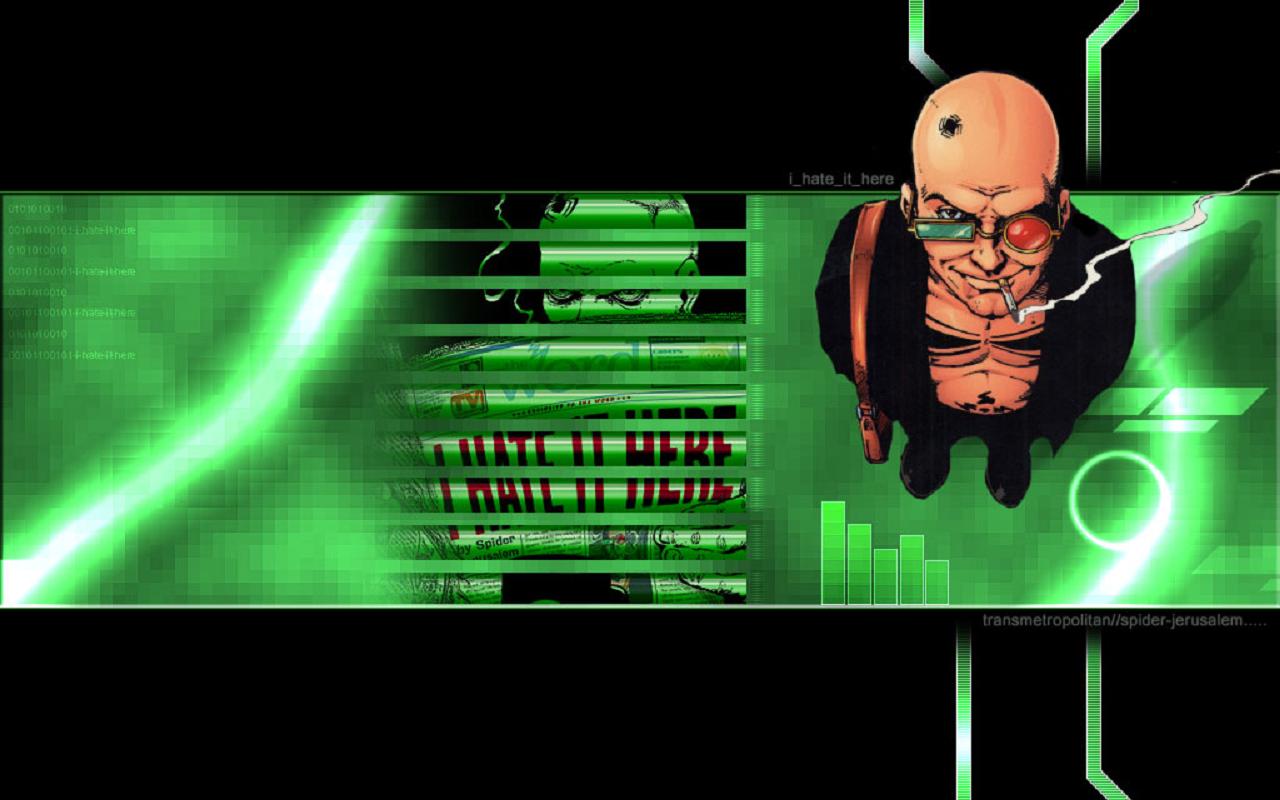 Spider Jerusalem from Transmetropolitan HD Wallpaper