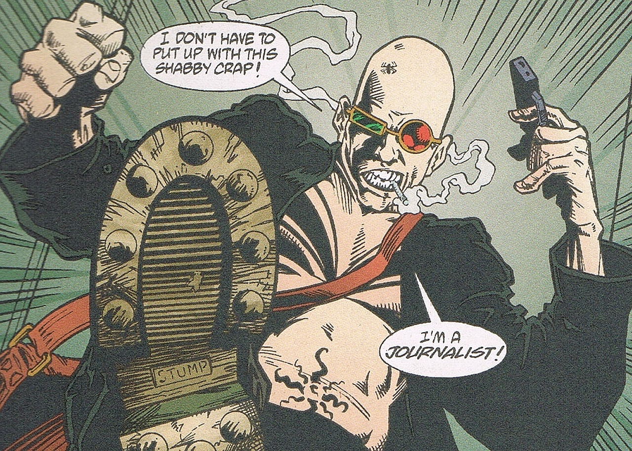 Spider Jerusalem from Transmetropolitan HD Wallpaper
