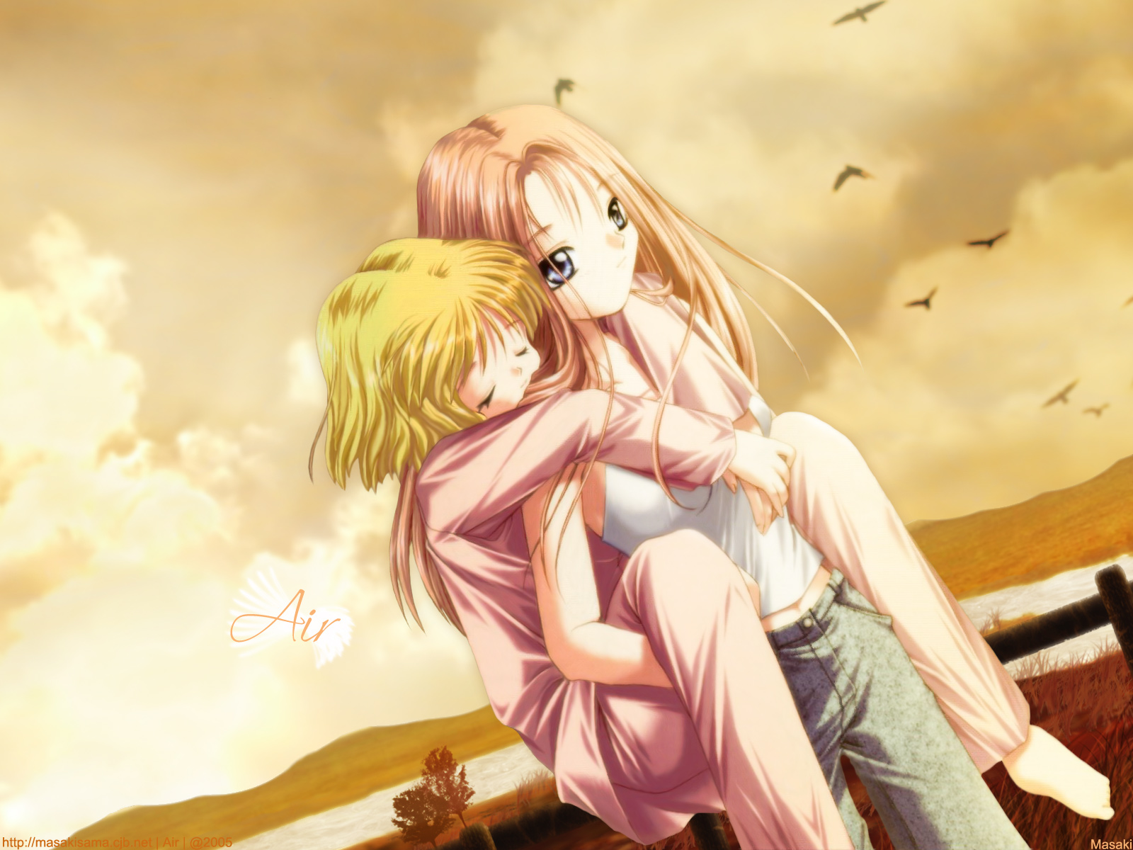 Haruko Kamio from Air HD Wallpaper