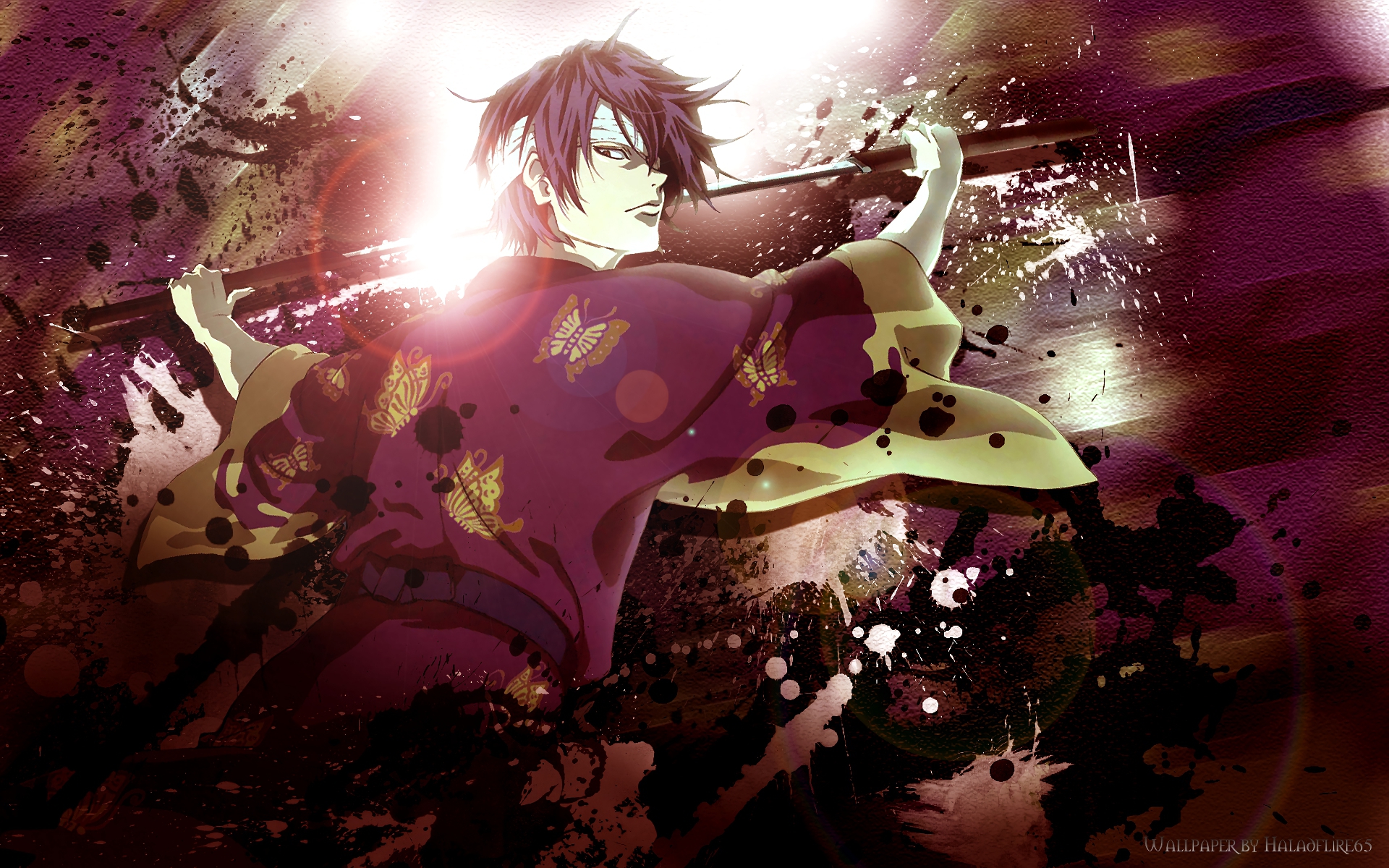 Takasugi Shinsuke from Gintama HD Wallpaper