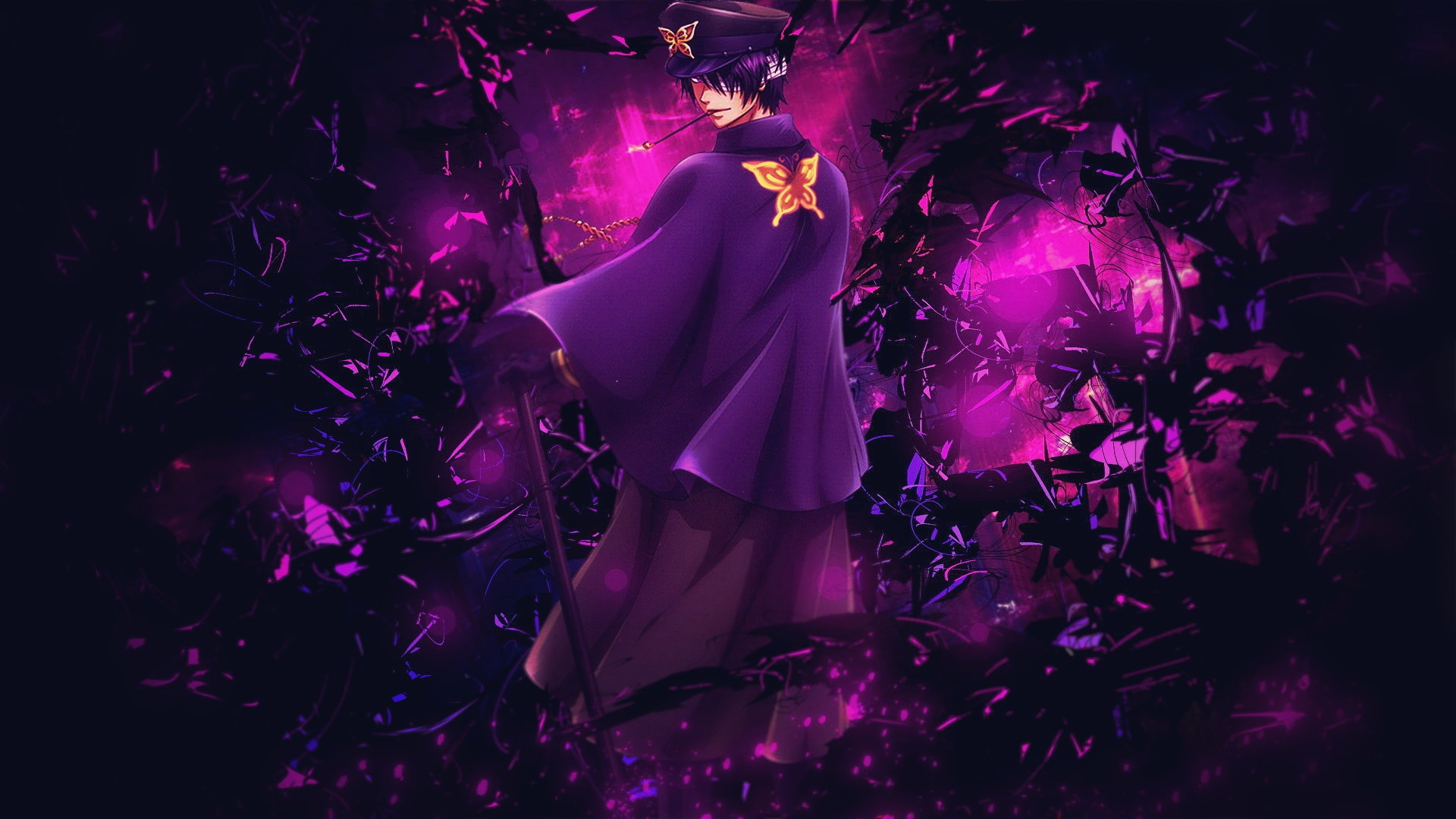 Takasugi Shinsuke from Gintama HD Wallpaper