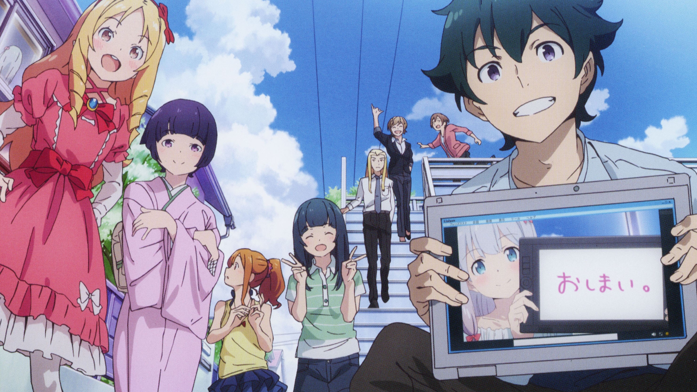 Eromanga Sensei Masamune Izumi and friends HD Wallpaper