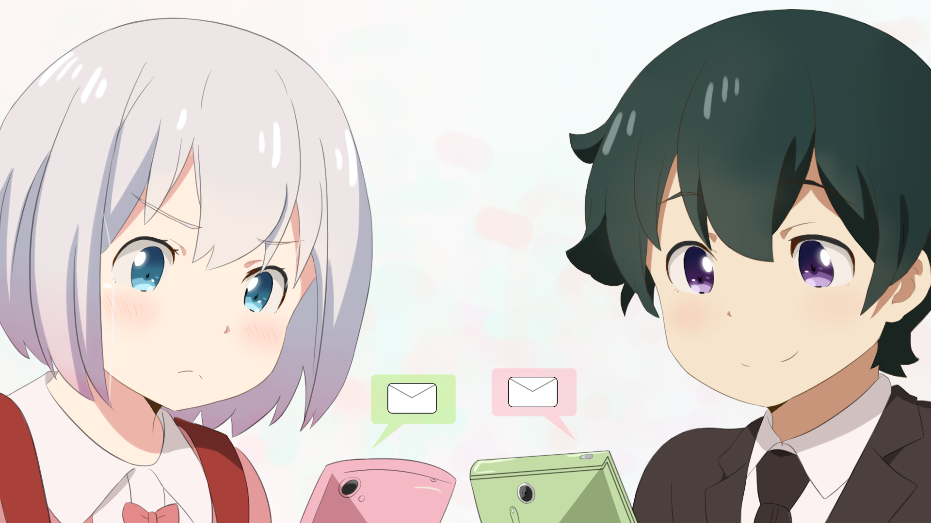 Masamune Izumi and Sagiri Izumi HD Wallpaper