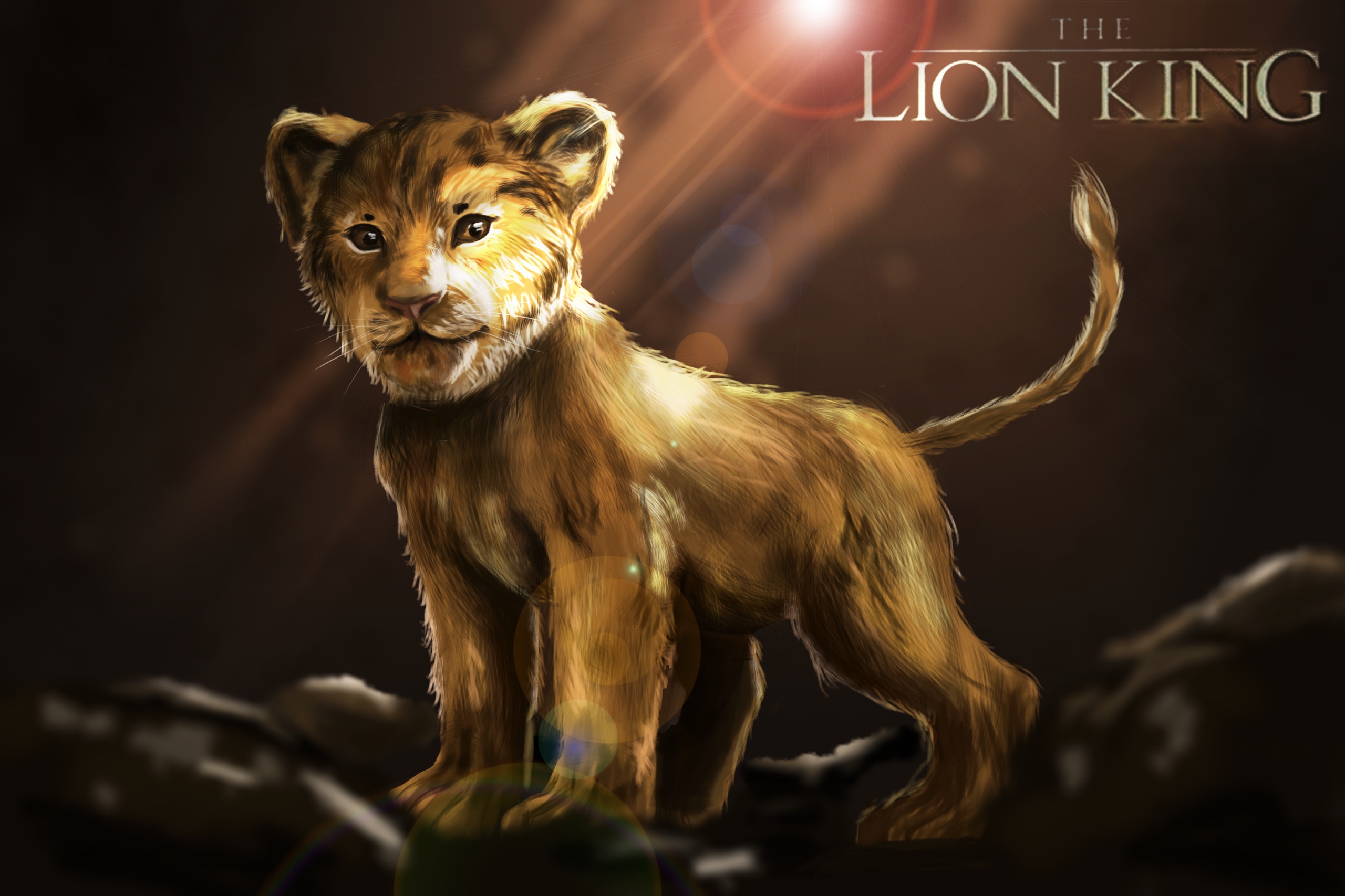 Simba from The Lion King HD Wallpaper