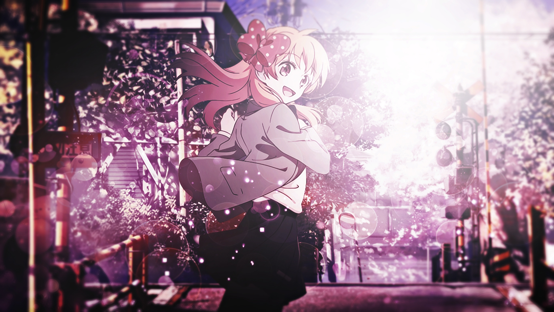 Chiyo Sakura from Monthly Girls' Nozaki-kun HD Wallpaper