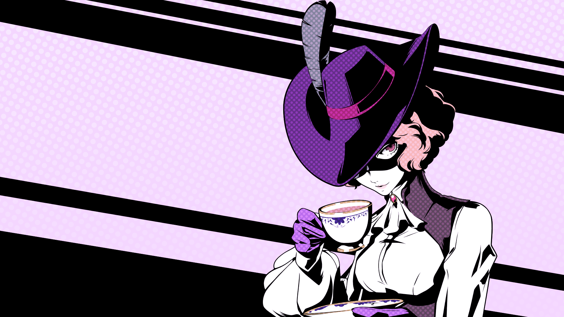 Haru Okumura from Persona 5 HD Wallpaper