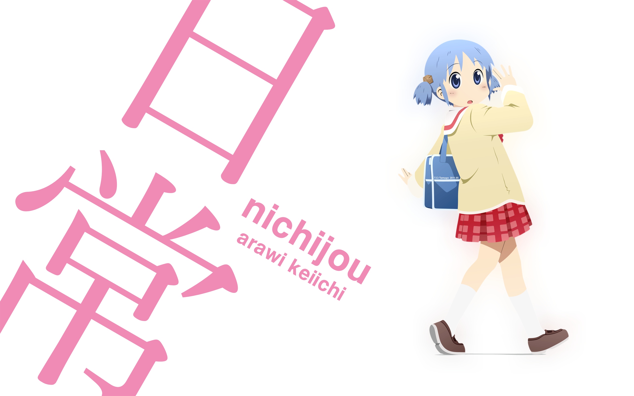 Nichijou Mio Naganohara HD Wallpaper