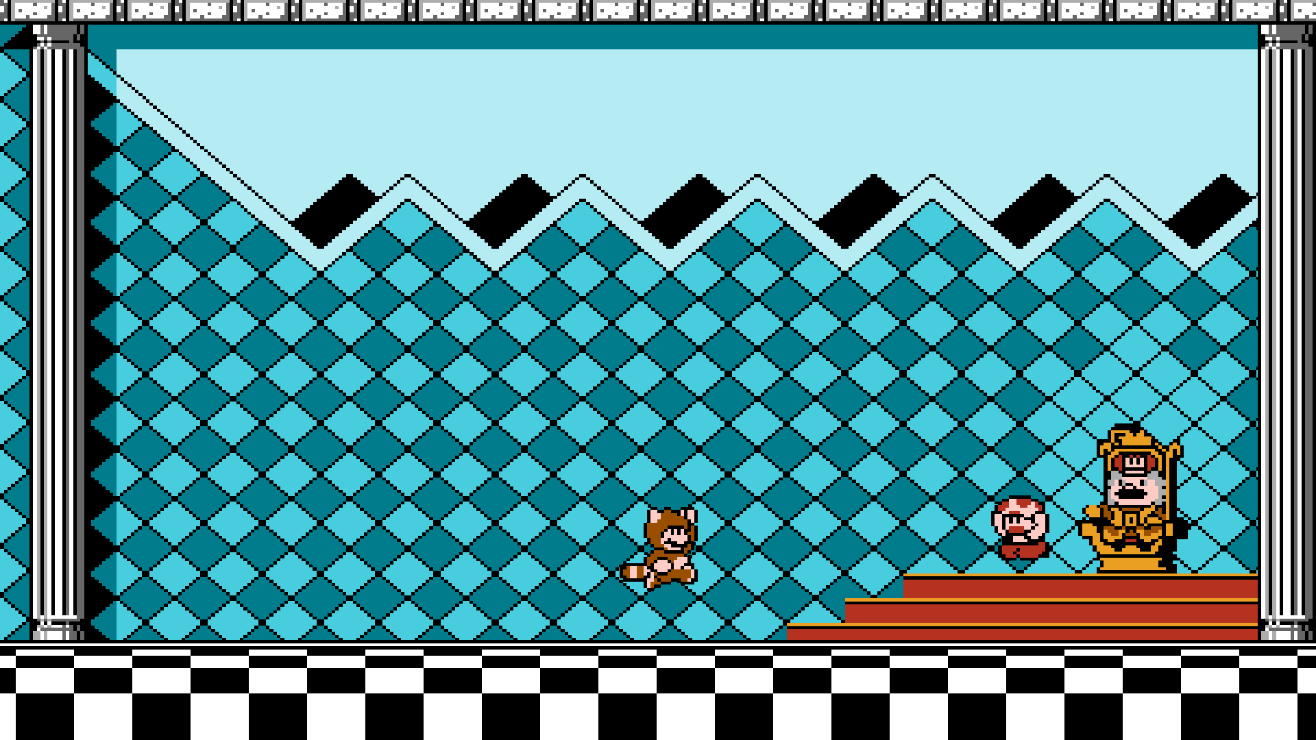Toad from Super Mario in a castle HD Wallpaper