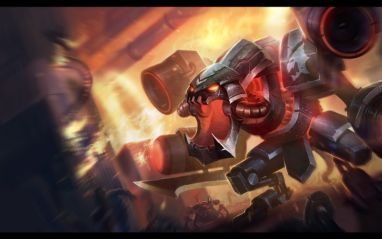 Cho'Gath from League of Legends HD Wallpaper