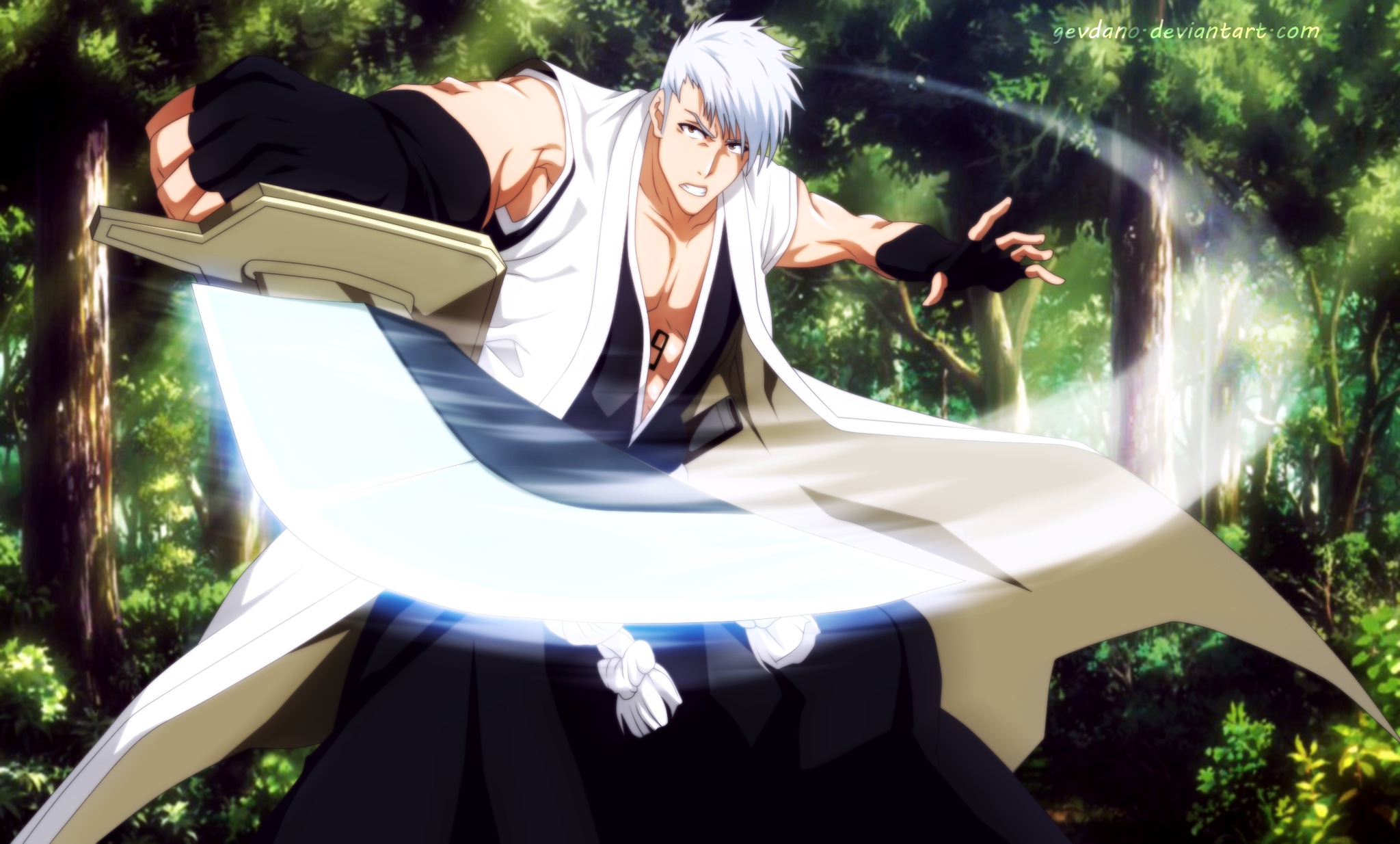 Kensei Muguruma from Bleach HD Wallpaper