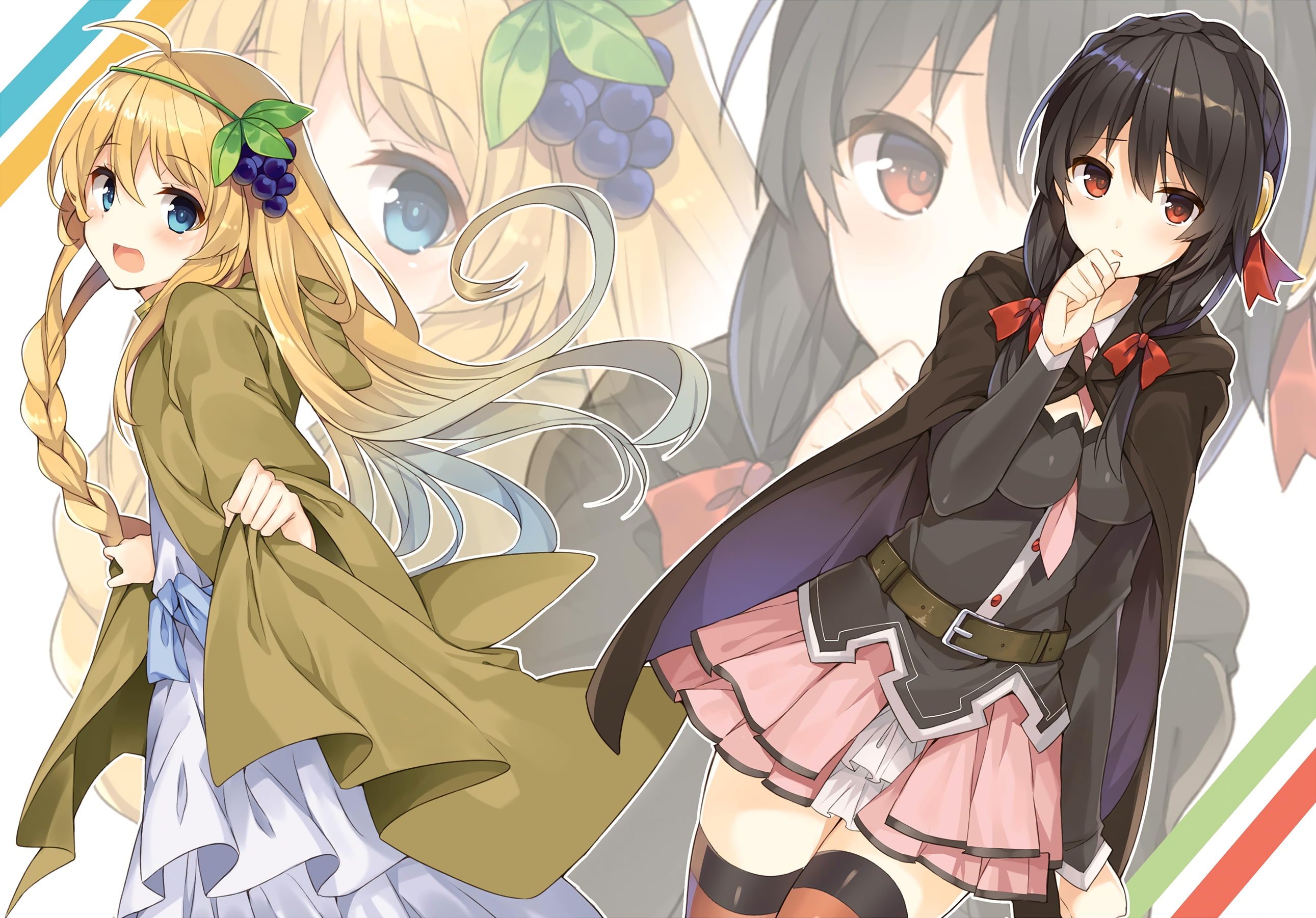 Yunyun and Megumin from KonoSuba HD Wallpaper