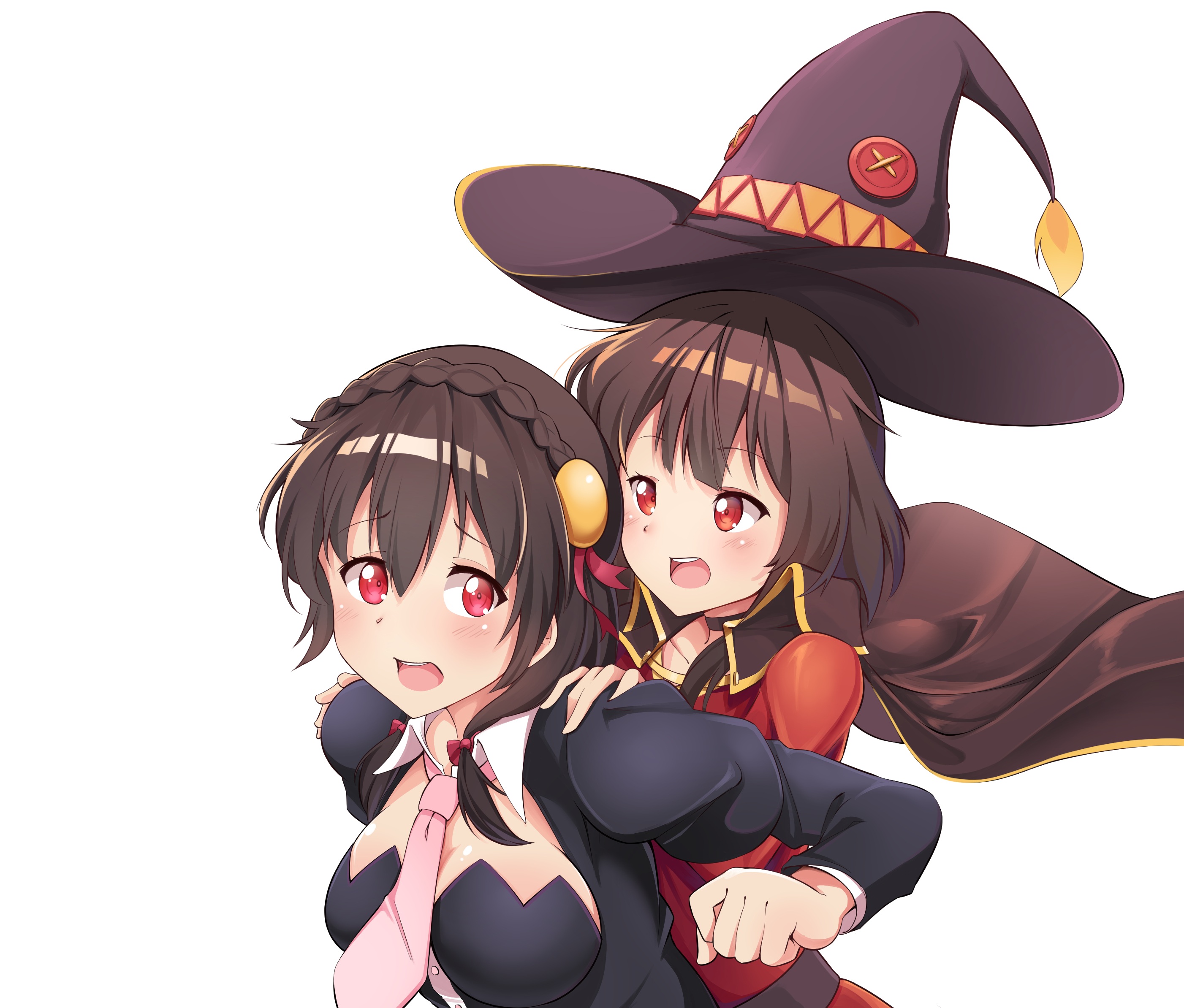 Megumin and Yunyun from KonoSuba HD Wallpaper