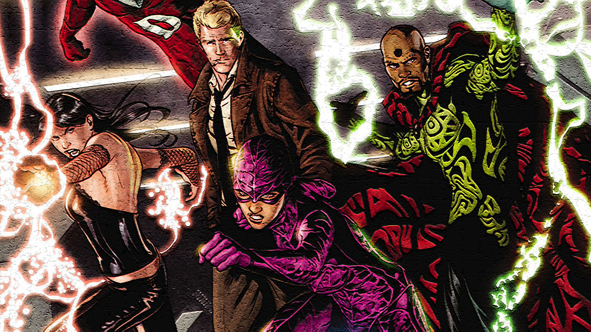 Justice League Dark characters HD Wallpaper