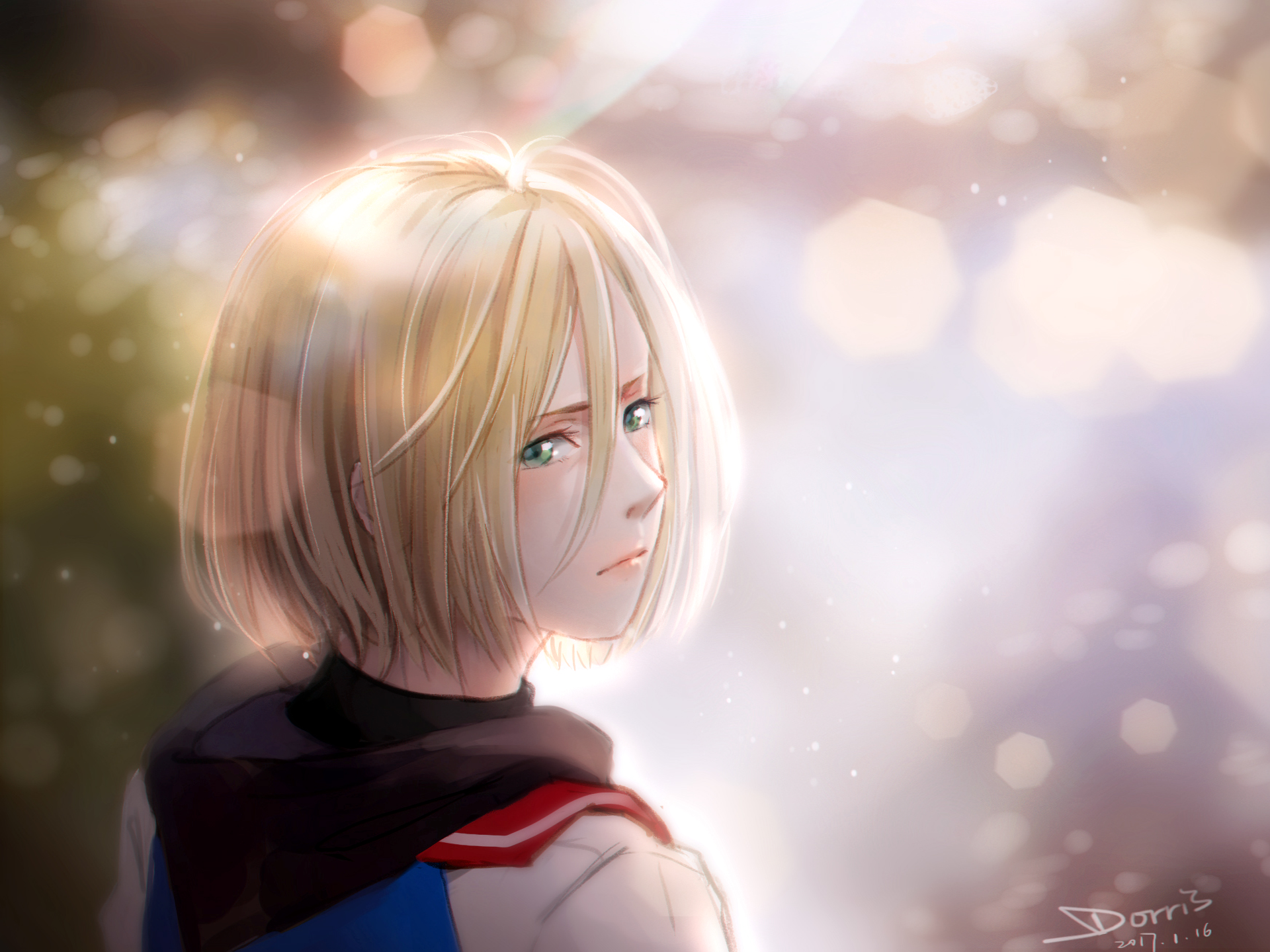 Yuri Plisetsky from Yuri!!! on Ice HD Wallpaper